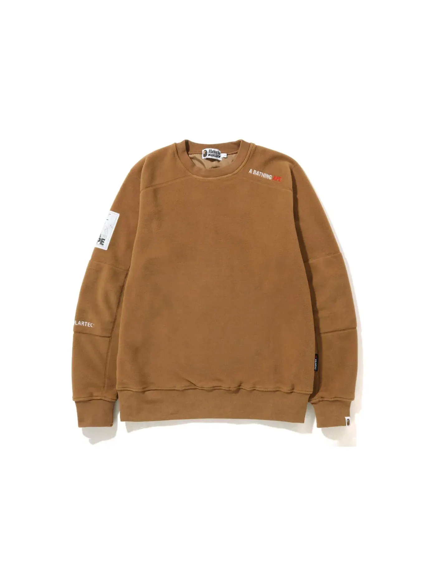 Мужской свитшот на молнии BAPE — изображение 1 из 2, бежевый