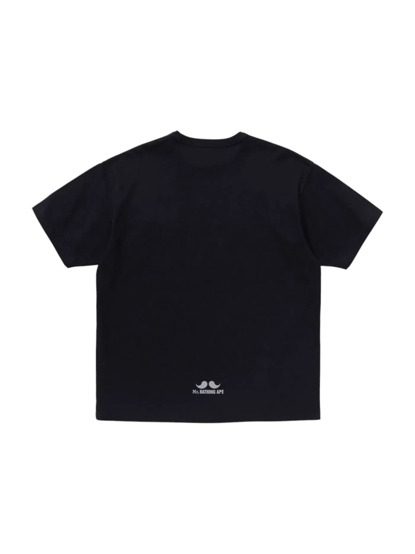 Мужская футболка с принтом BAPE Print 8 Tee BAPE — изображение 2 из 2, темно-синий