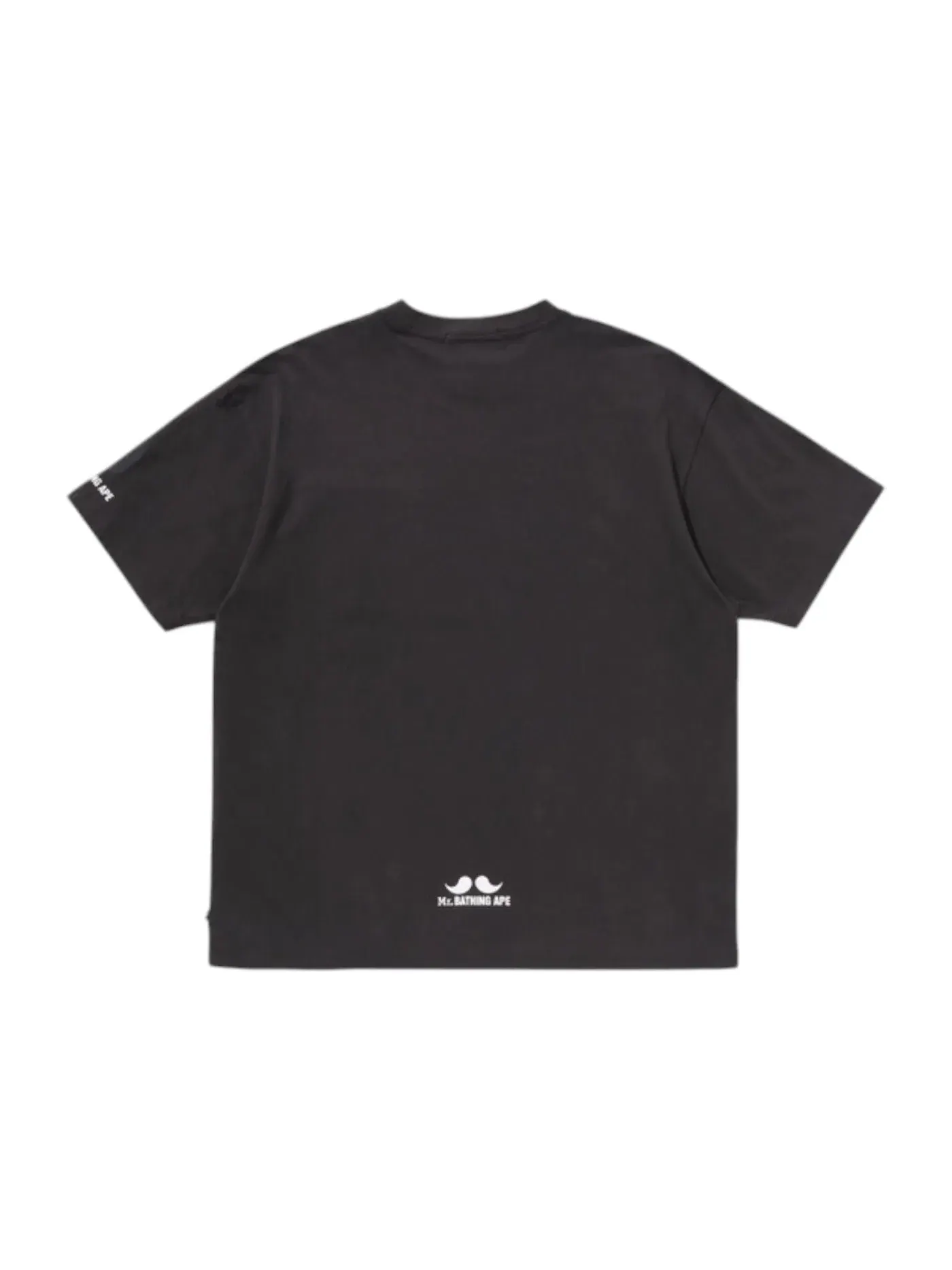 Мужская футболка с принтом BAPE Tee BAPE — изображение 2 из 2, серый