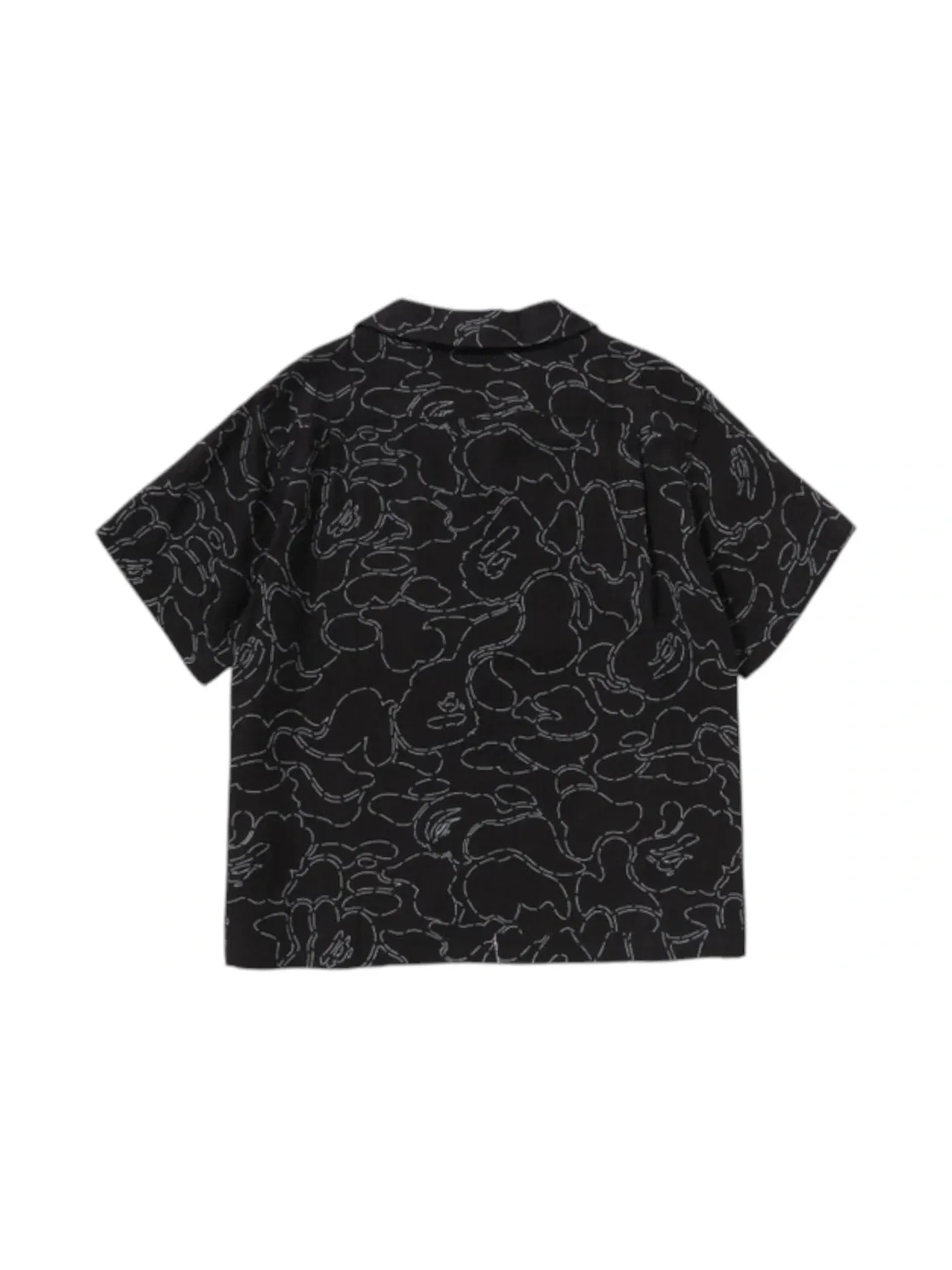 Мужская футболка с принтом BAPE Shirt — изображение 2 из 2, черный