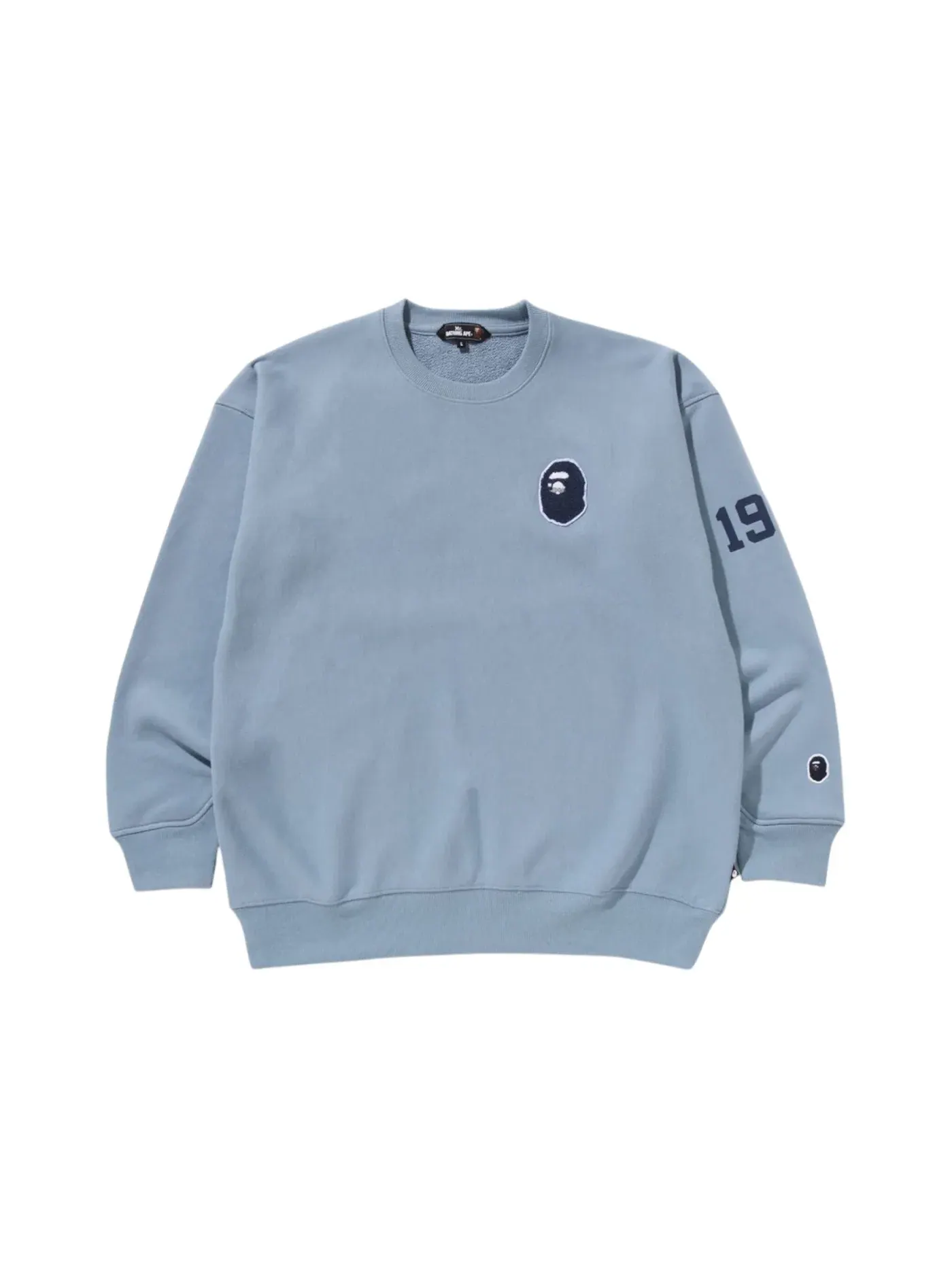 Мужской свитшот с принтом BAPE, Sax — изображение 1 из 2