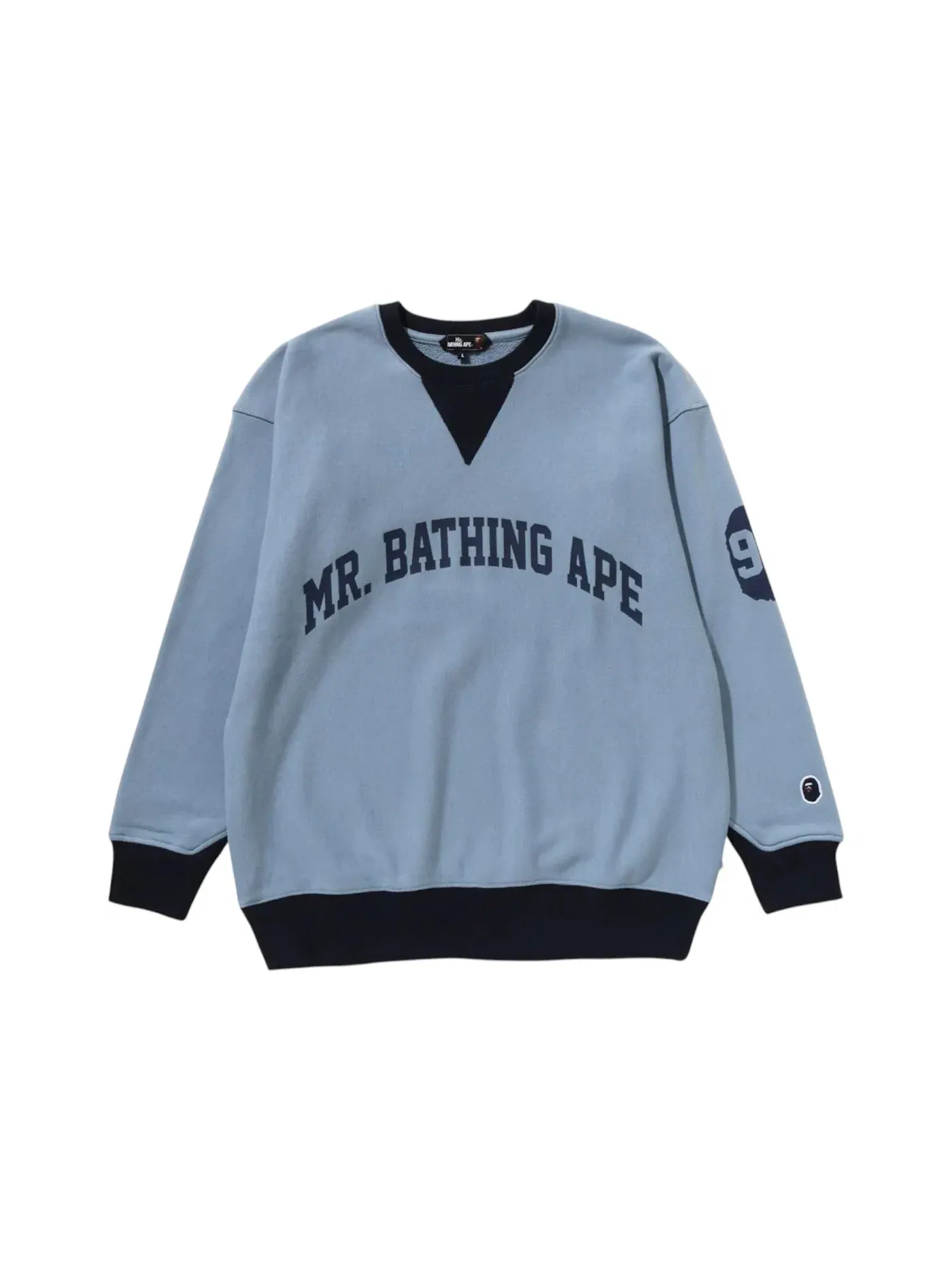 Мужской свитшот с длинным рукавом BAPE — изображение 1 из 1, синий