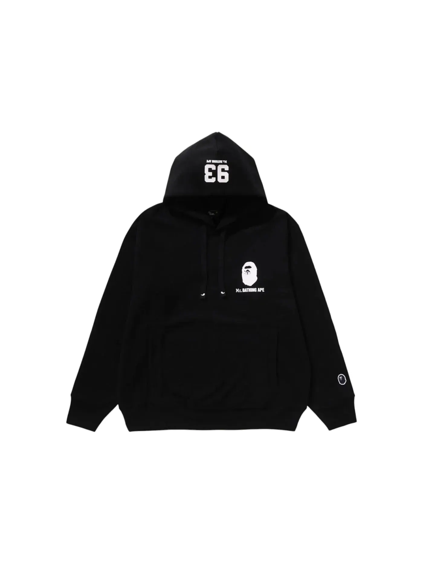 Мужской пуловер-худи BAPE Hoodie — изображение 1 из 1, черный