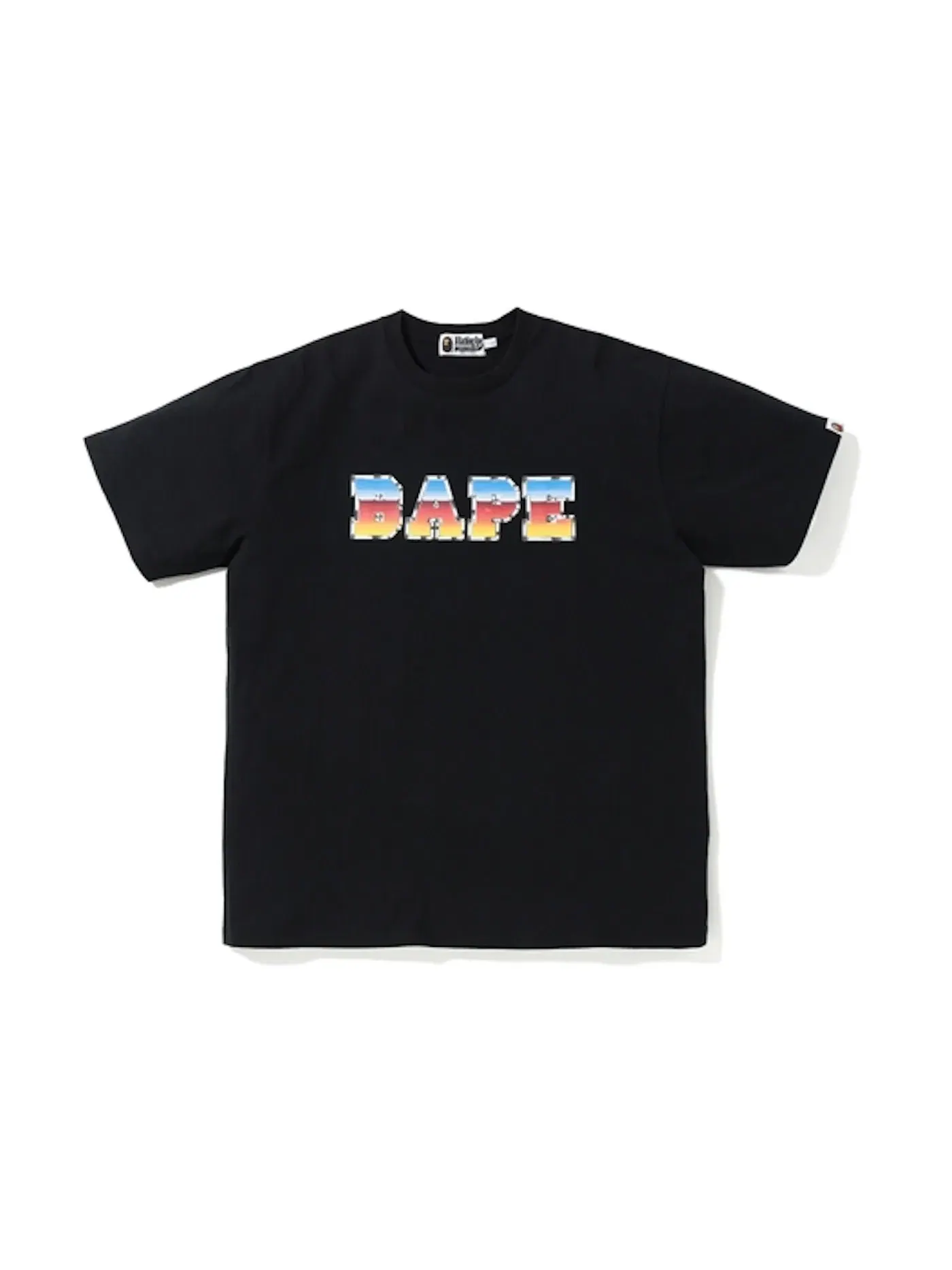 Мужская футболка свободного кроя BAPE Tee (SS19) — изображение 1 из 1, черный