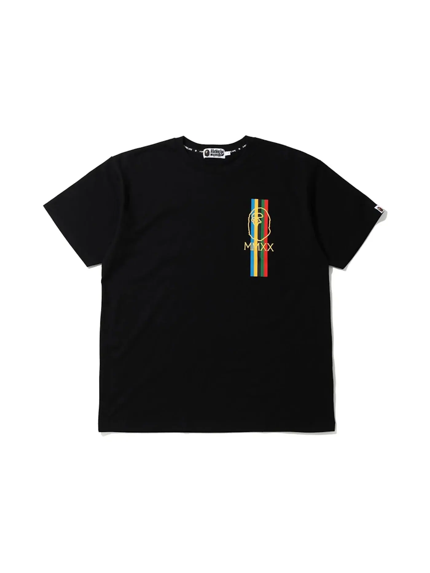 Мужская футболка свободного кроя BAPE Tee — изображение 1 из 2, черный