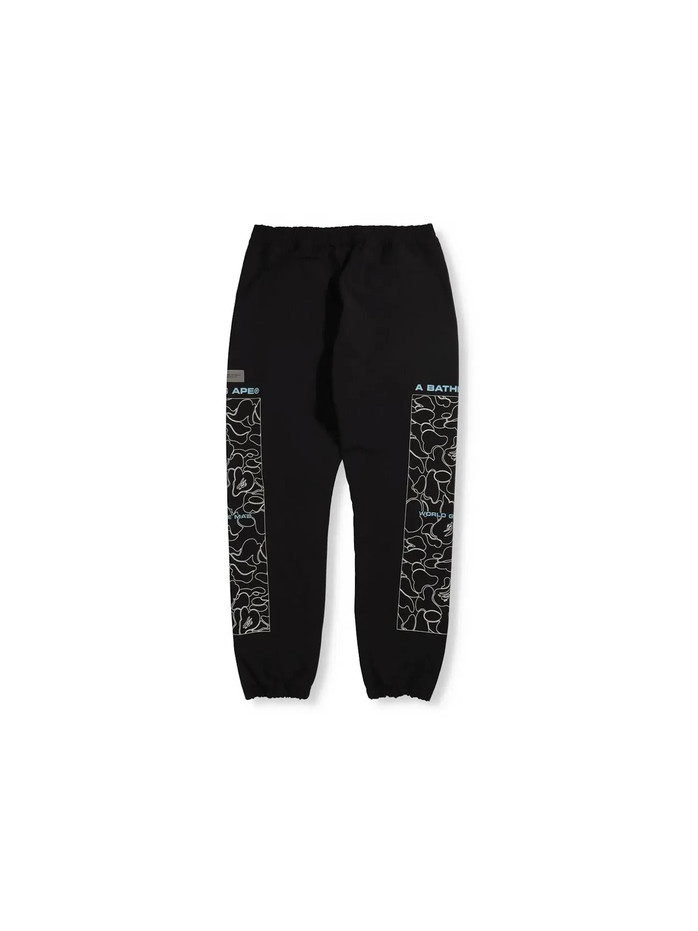 Мужские штаны BAPE Rip Stop Track Pants — изображение 2 из 2, черный