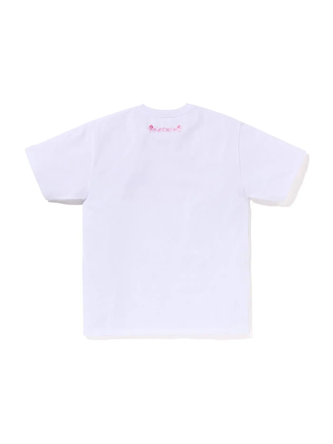 Мужская футболка с принтом BAPE Sakura Photo Ape Head Tee (SS23) — изображение 2 из 2, белый