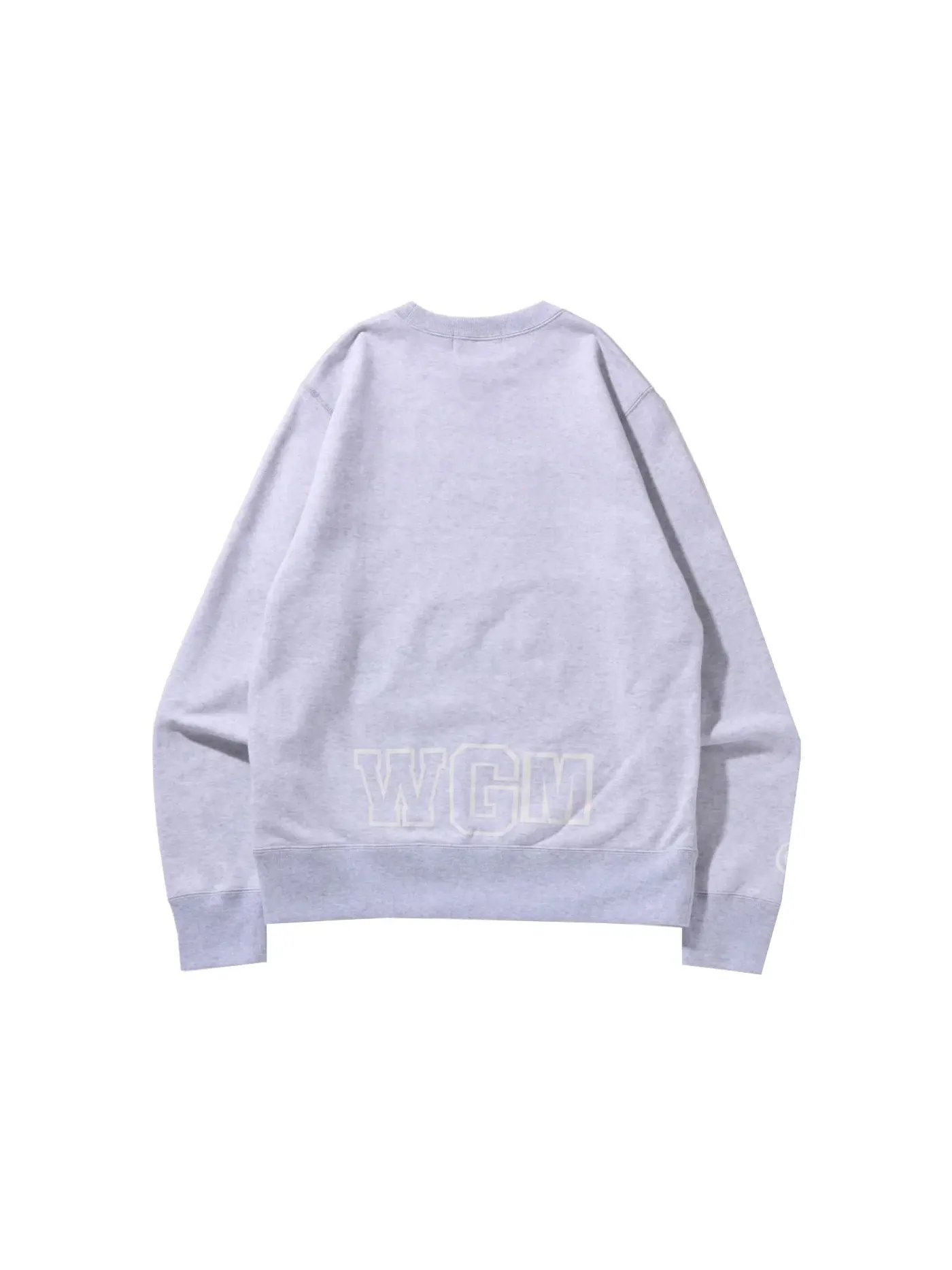 Мужской свитшот с принтом Shark Crewneck BAPE — изображение 2 из 2, серый