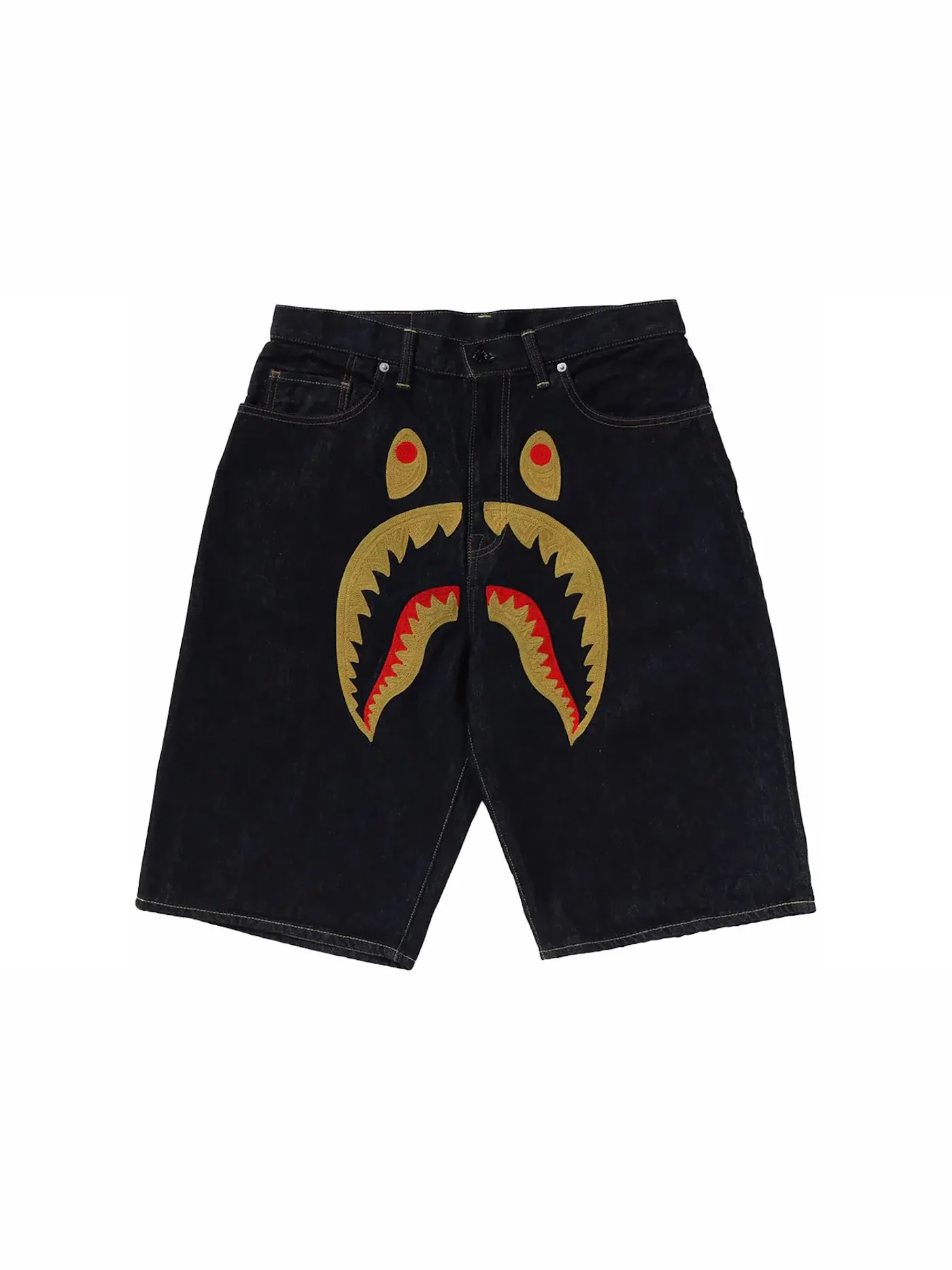 Мужские шорты с принтом BAPE Shorts (SS24) — изображение 1 из 2, синий
