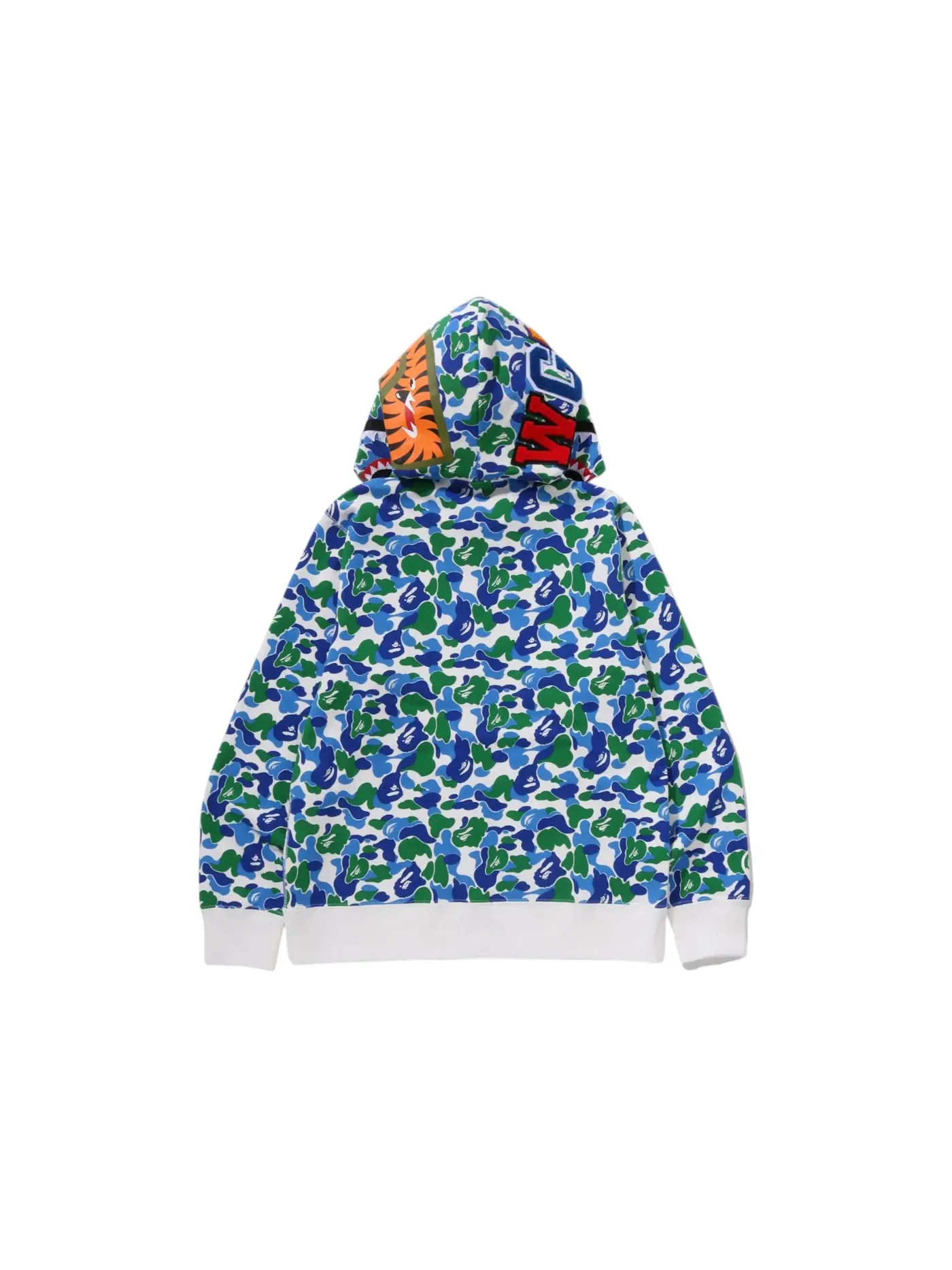 Мужская худи с принтом BAPE Hoodie (Seibu Ikebukuro Store Exclusive) — изображение 2 из 2, мульти