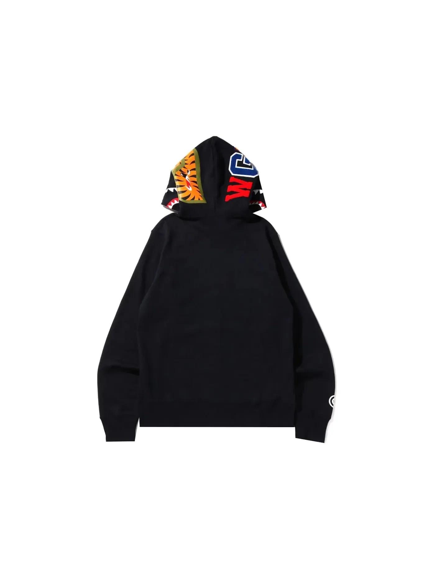 Мужская худи с принтом BAPE Hoodie (SS22) — изображение 3 из 3, черный