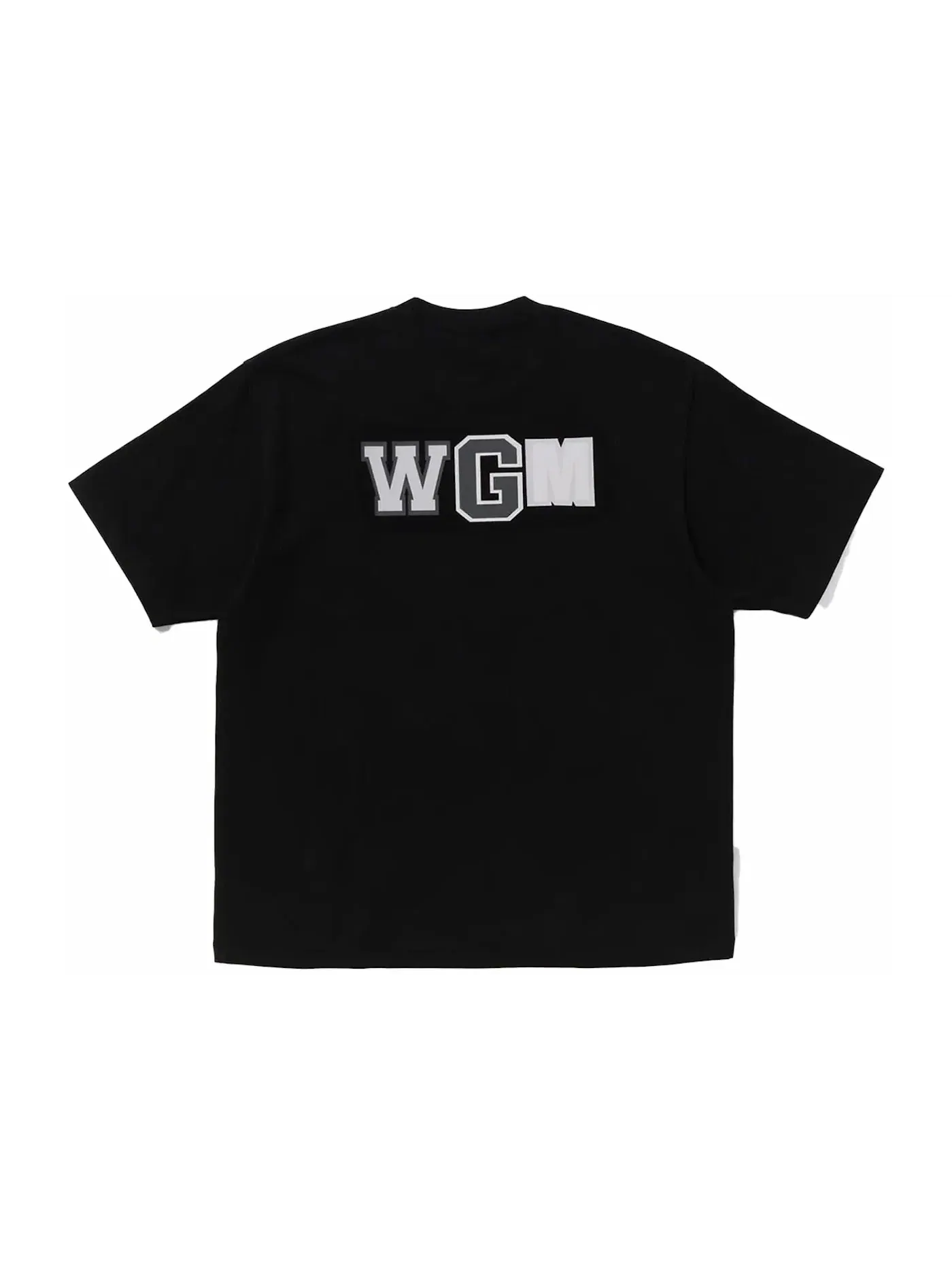 Мужская футболка с принтом Shark Tee BAPE — изображение 2 из 2, черный
