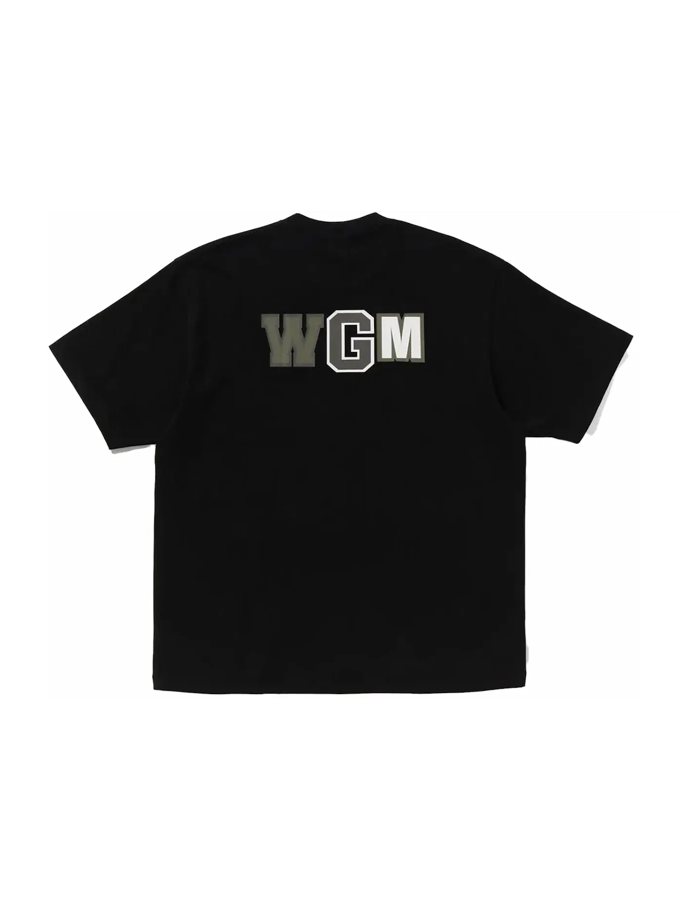 Мужская футболка с принтом Shark II Tee BAPE — изображение 2 из 2, черный