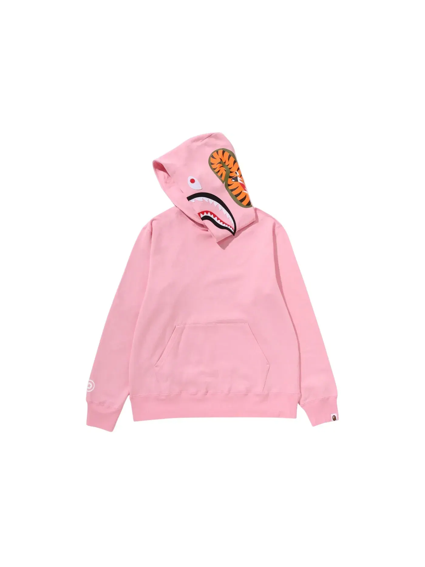 Мужской худи с принтом BAPE Hoodie (FW25) — изображение 2 из 3, розовый