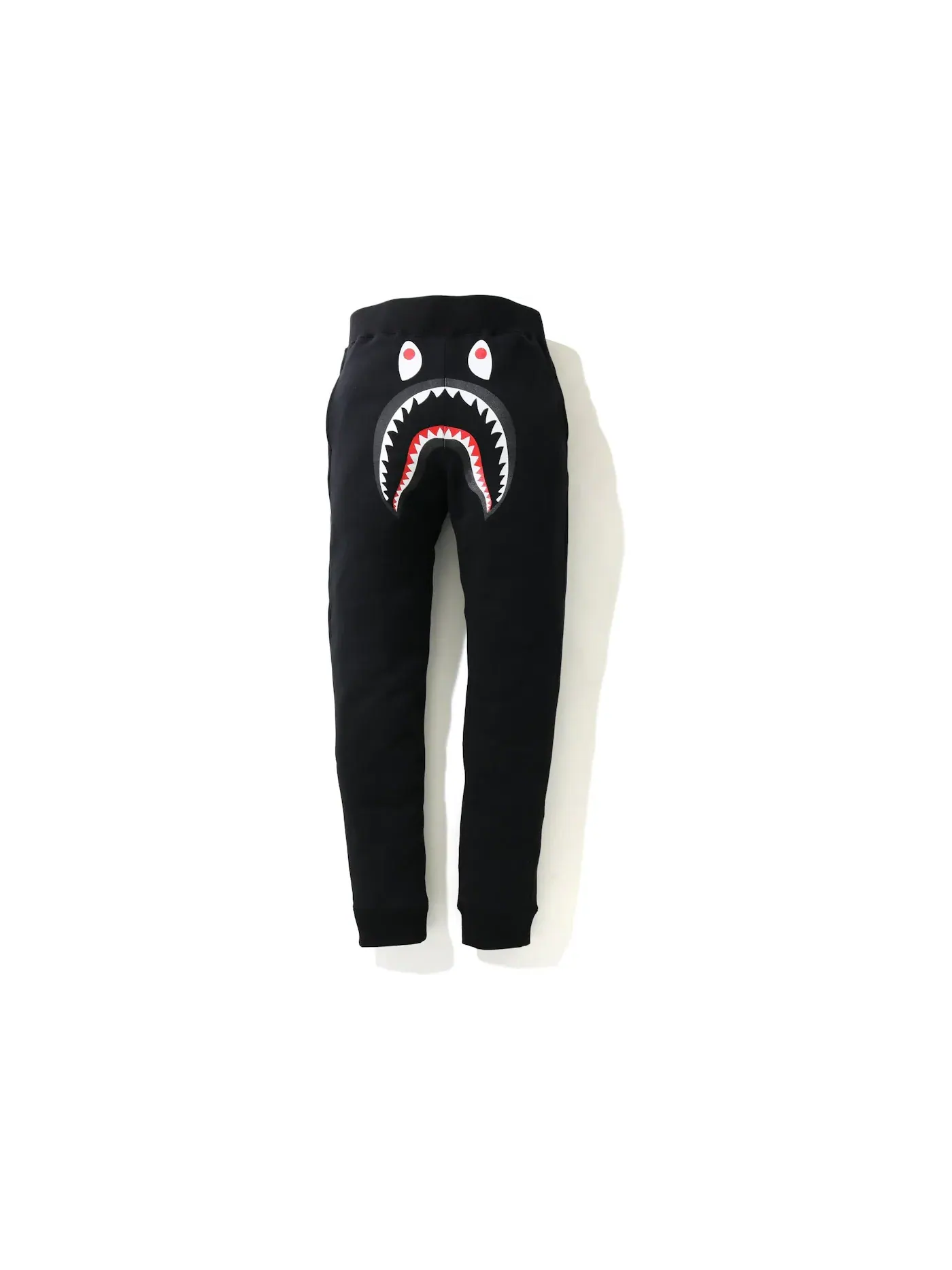 Мужские спортивные штаны с длинным рукавом BAPE Shark Slim Sweatpants — изображение 1 из 2, черный