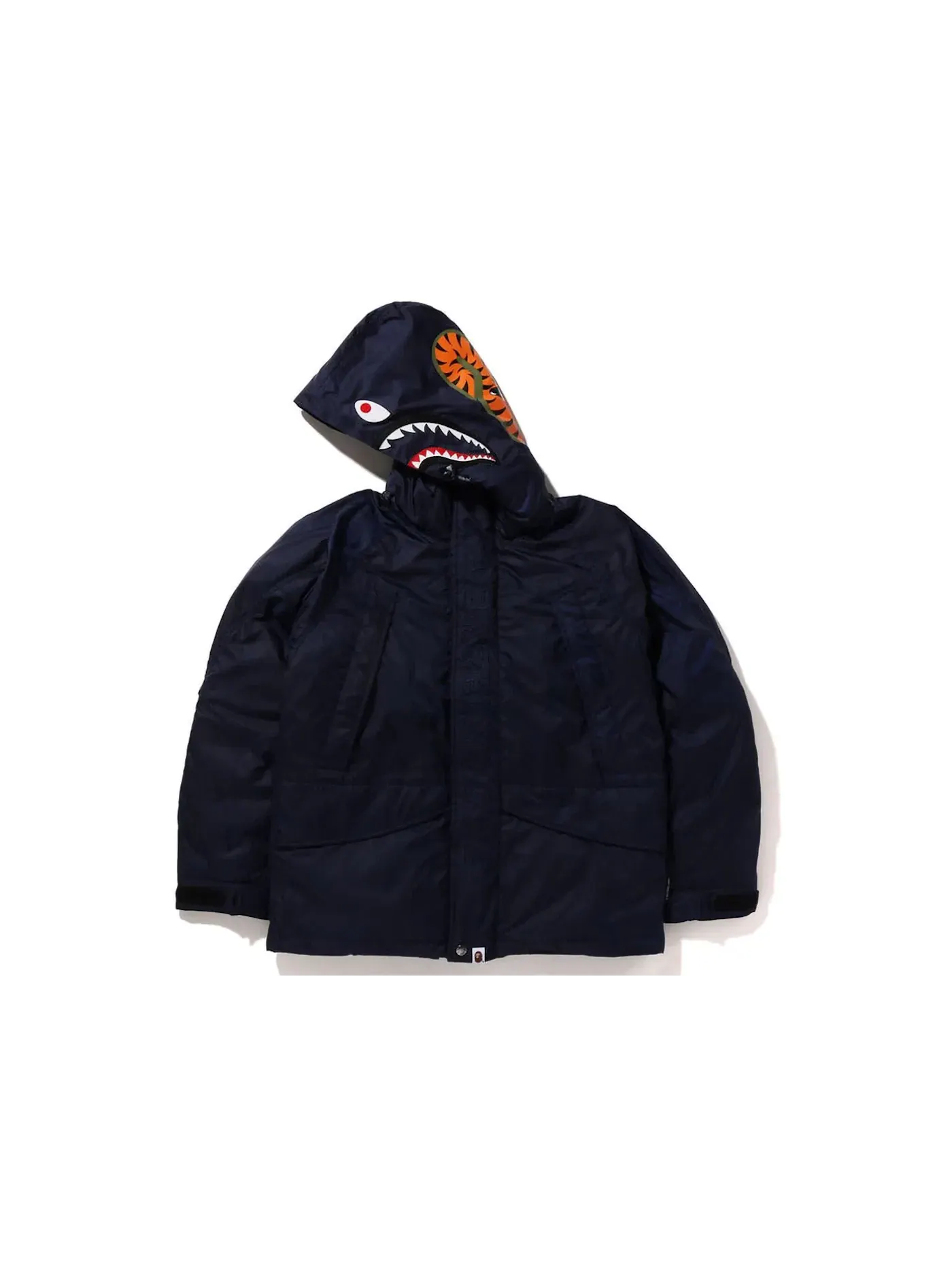 Мужская куртка с принтом Shark BAPE Navy — изображение 2 из 3