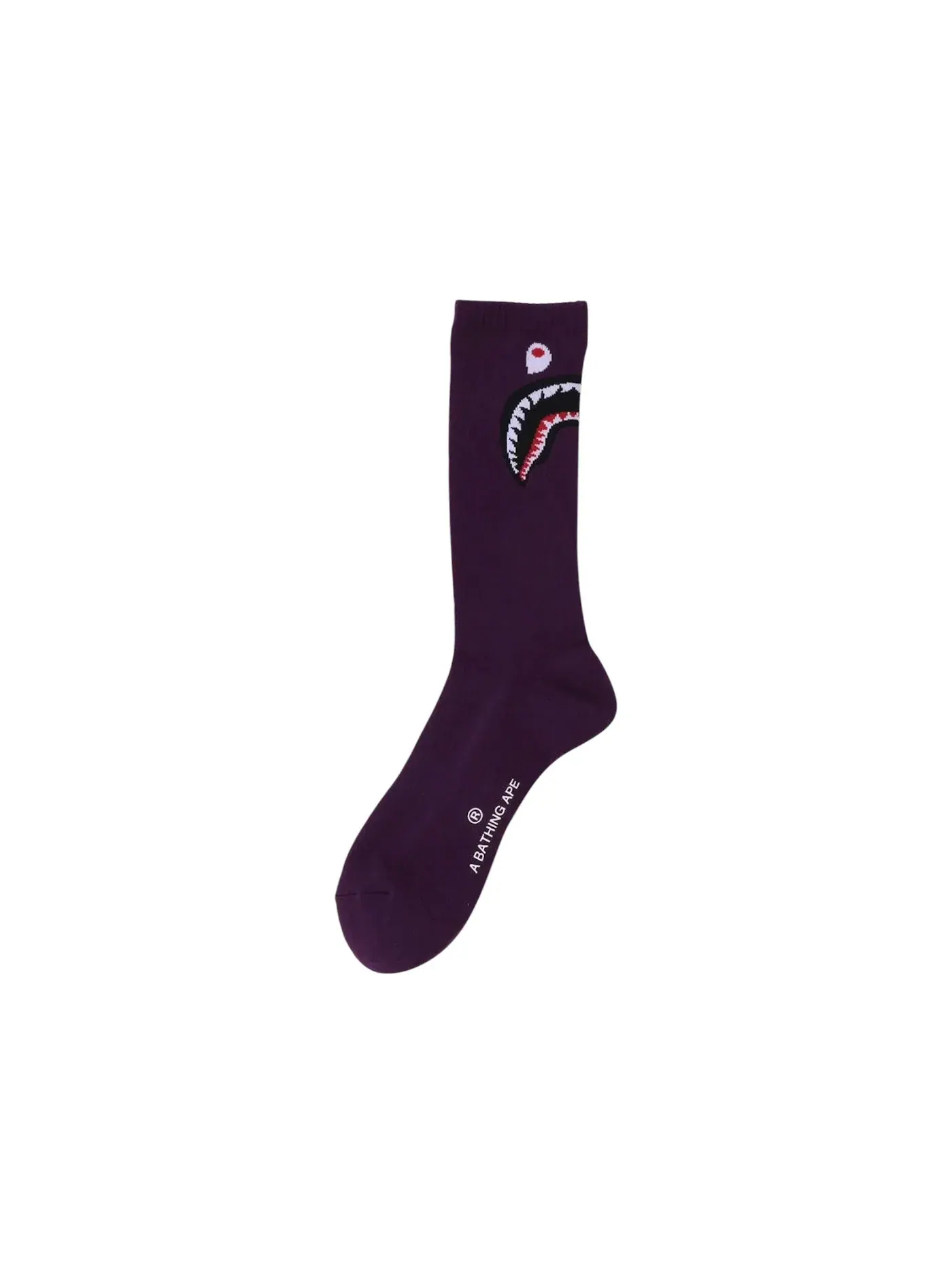 Мужские носки с принтом BAPE Socks (SS25) — изображение 1 из 1, фиолетовый