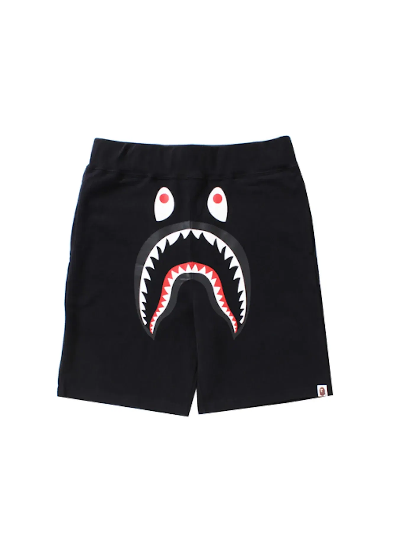 Мужские шорты с принтом Shark BAPE — изображение 1 из 2, черный