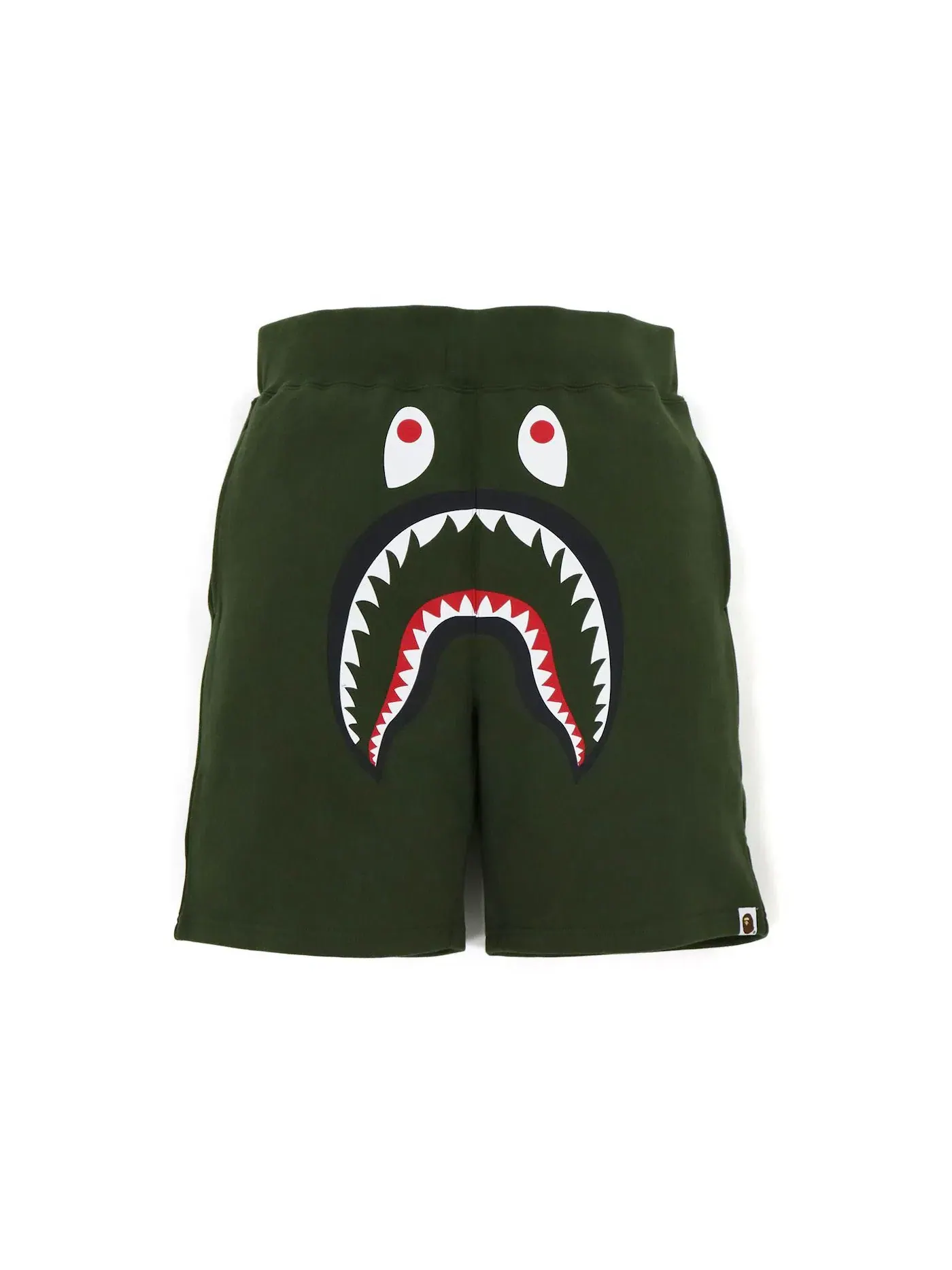 Мужские шорты с принтом BAPE Olivedrab — изображение 1 из 2