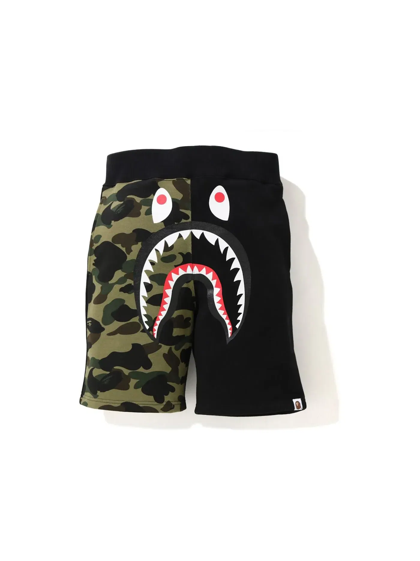 Мужские шорты с принтом BAPE Shorts (SS21) — изображение 1 из 2, черный