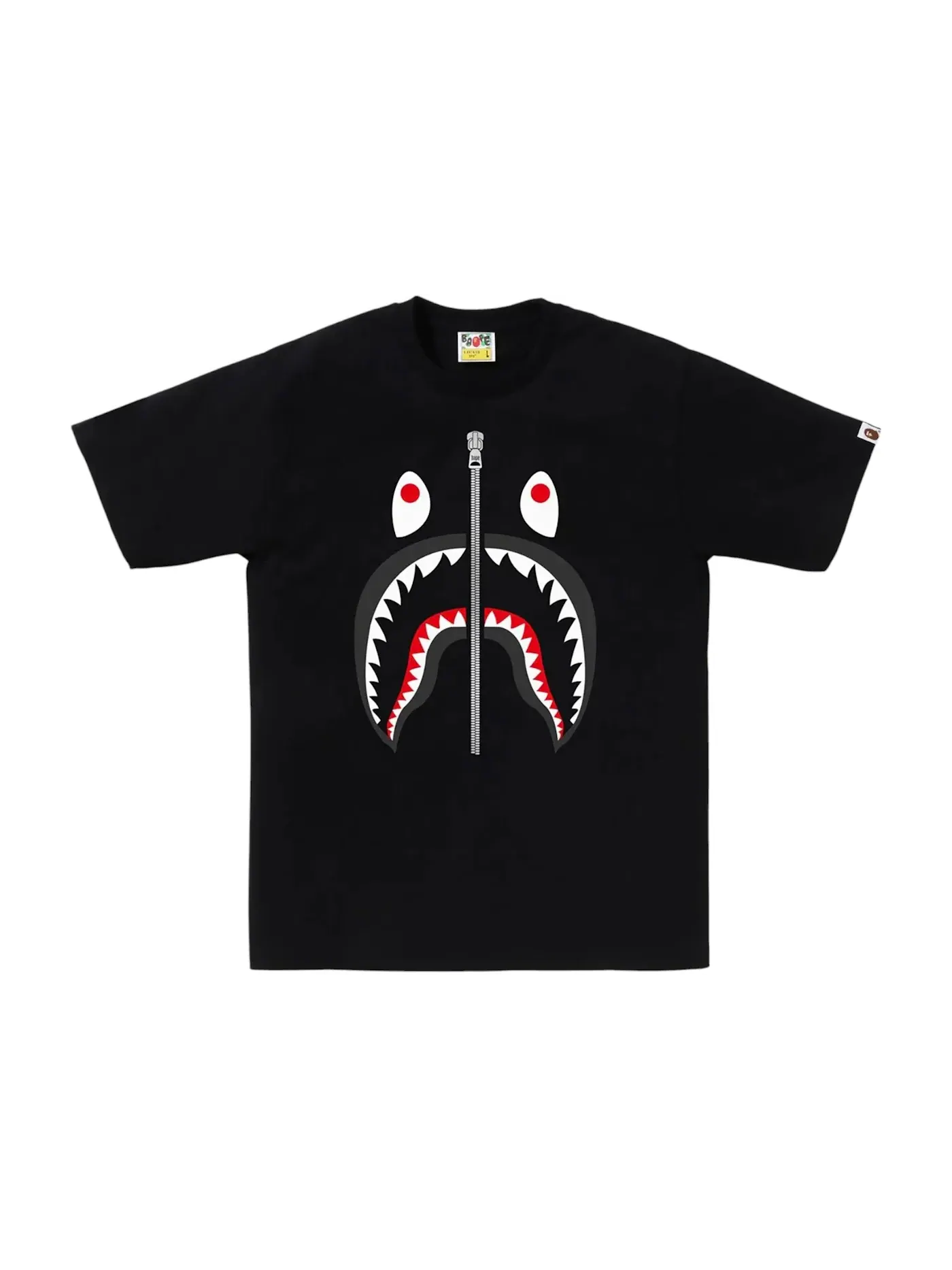 Мужская футболка с принтом BAPE Tee BAPE — изображение 2 из 2, бежевый
