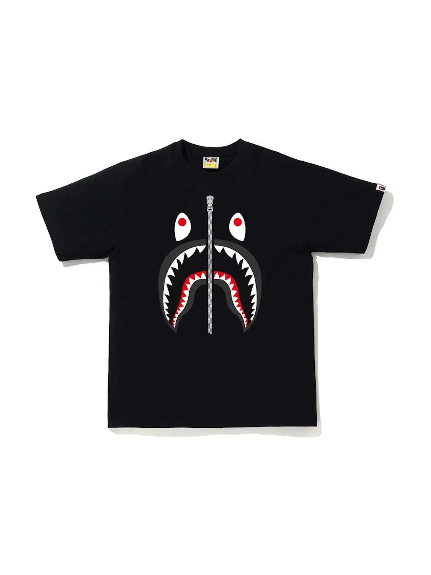 Мужская футболка с принтом BAPE Tee (SS20) — изображение 1 из 1, черный
