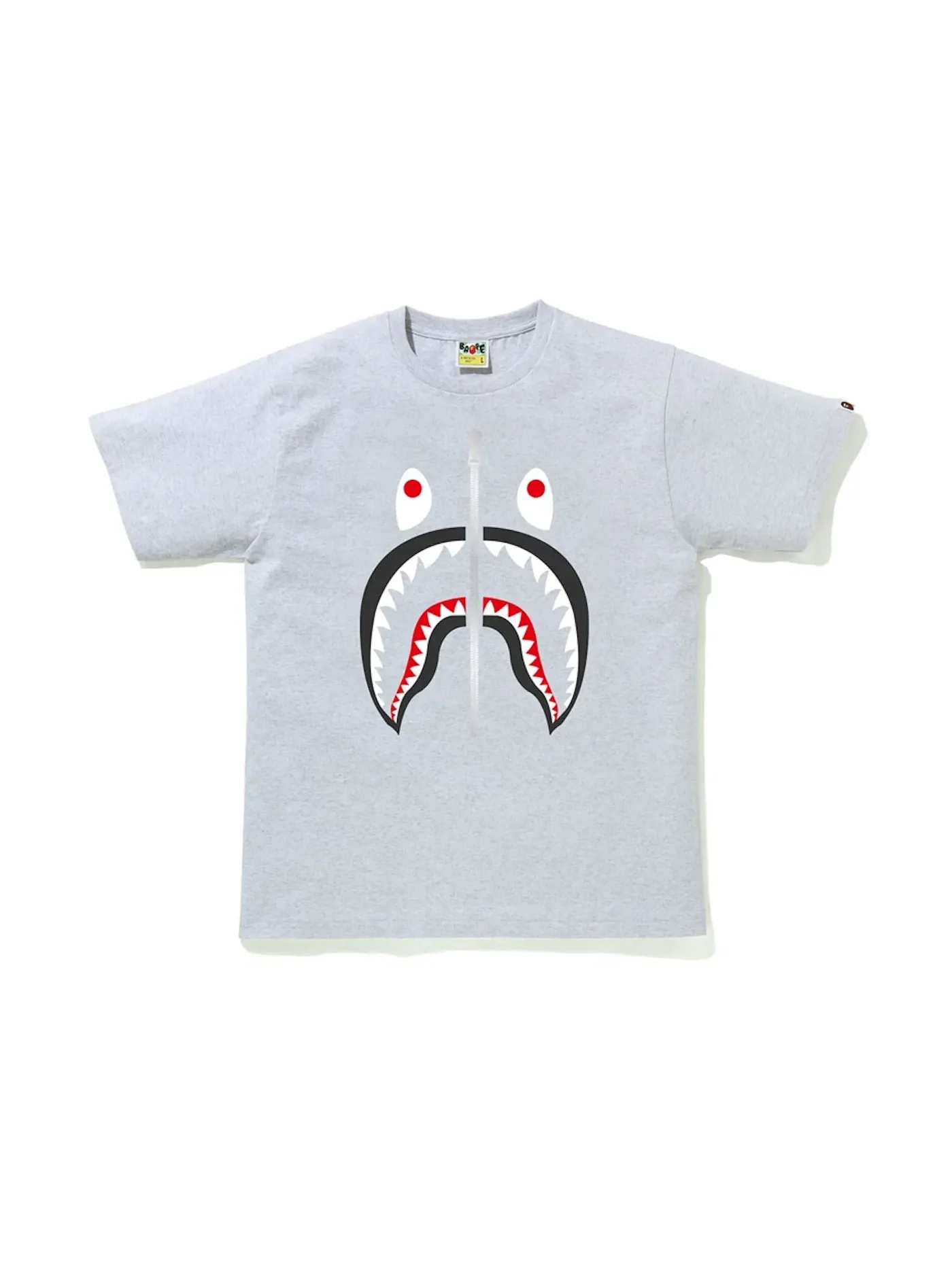 Мужская футболка с принтом BAPE Tee (SS20) — изображение 1 из 1, серый