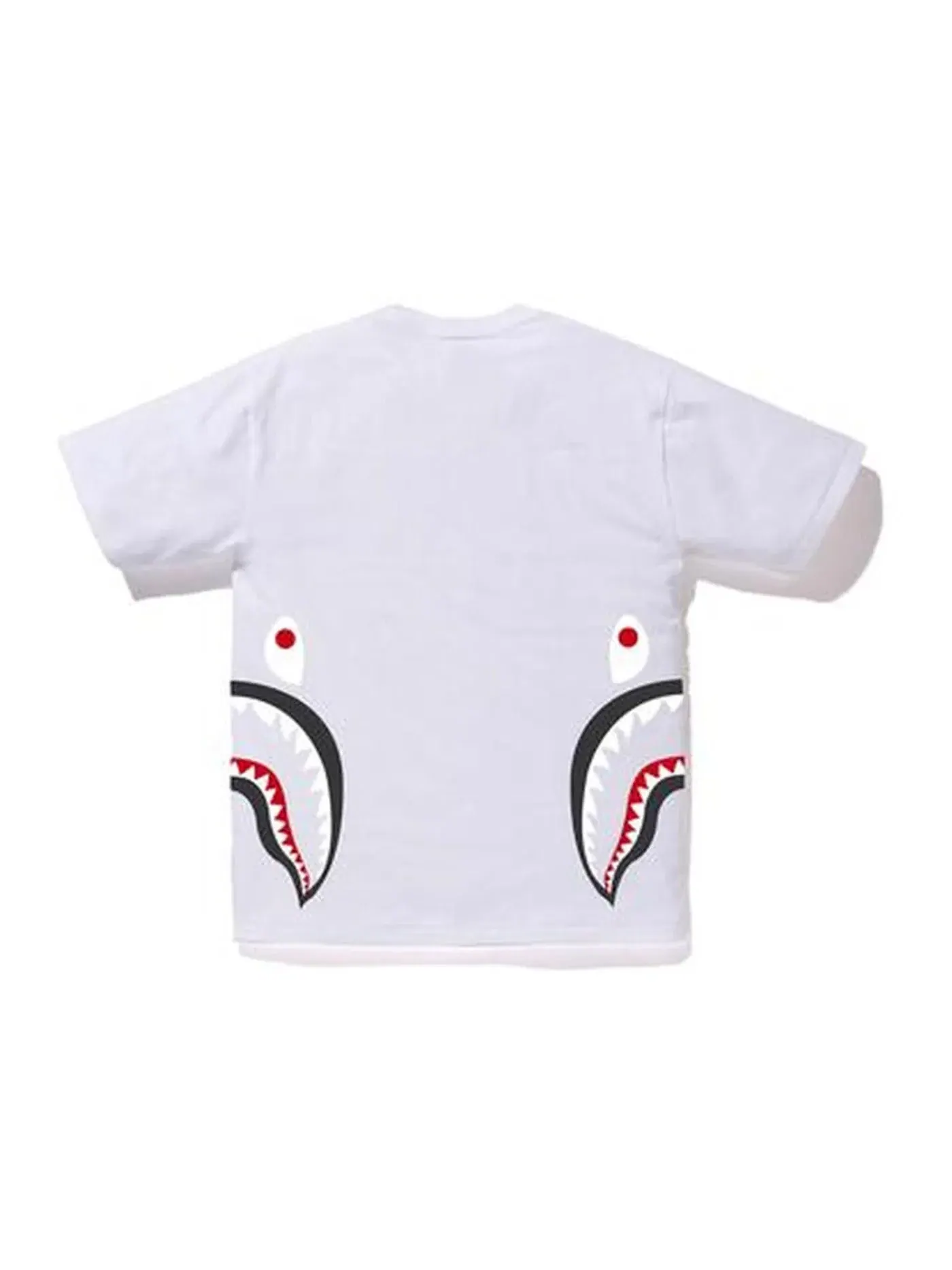 Мужская футболка с принтом Tee BAPE — изображение 2 из 2, белый/черный