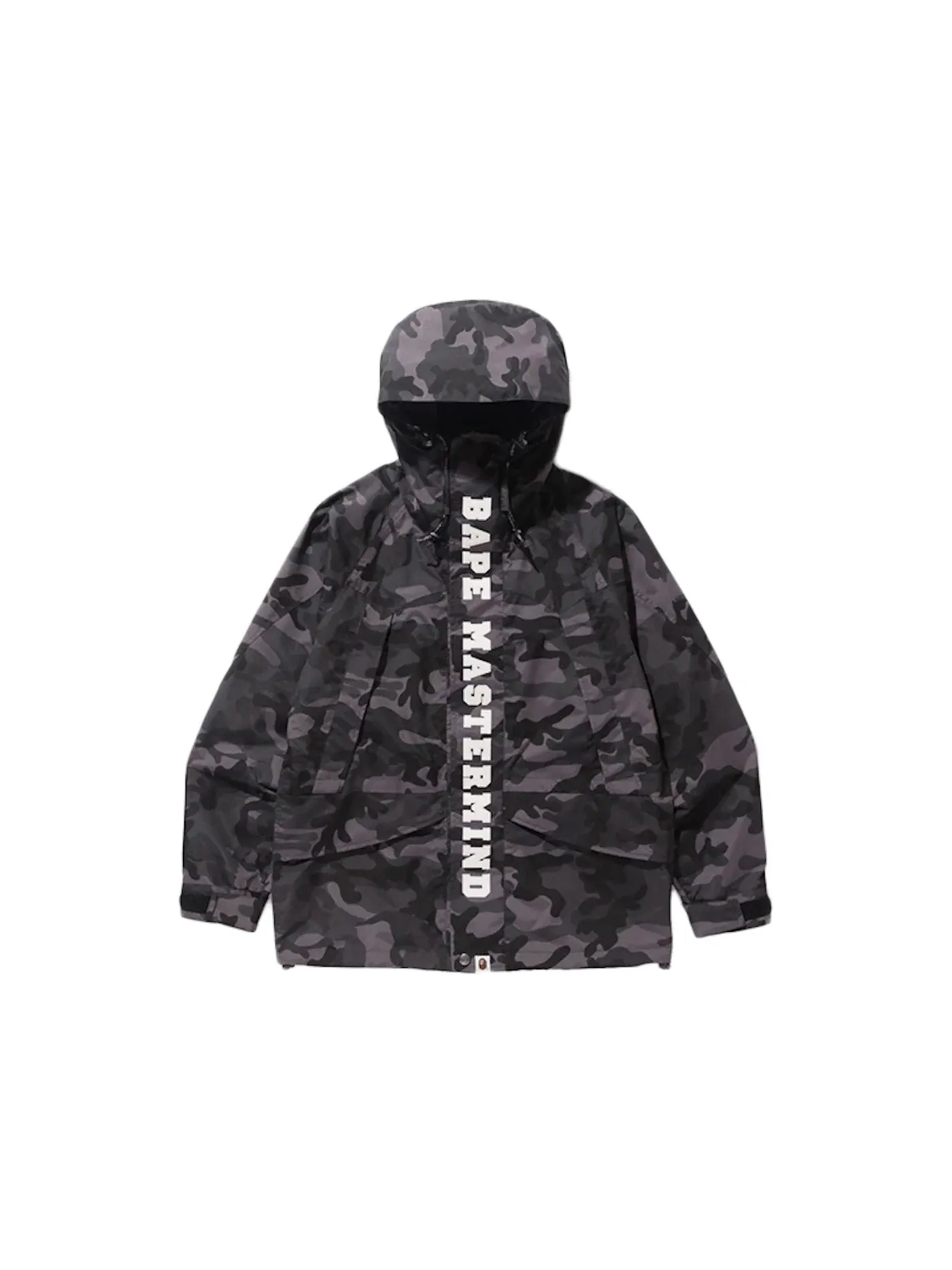 Мужская куртка-сноуборд с принтом Mastermind Japan BAPE — изображение 1 из 2, черный