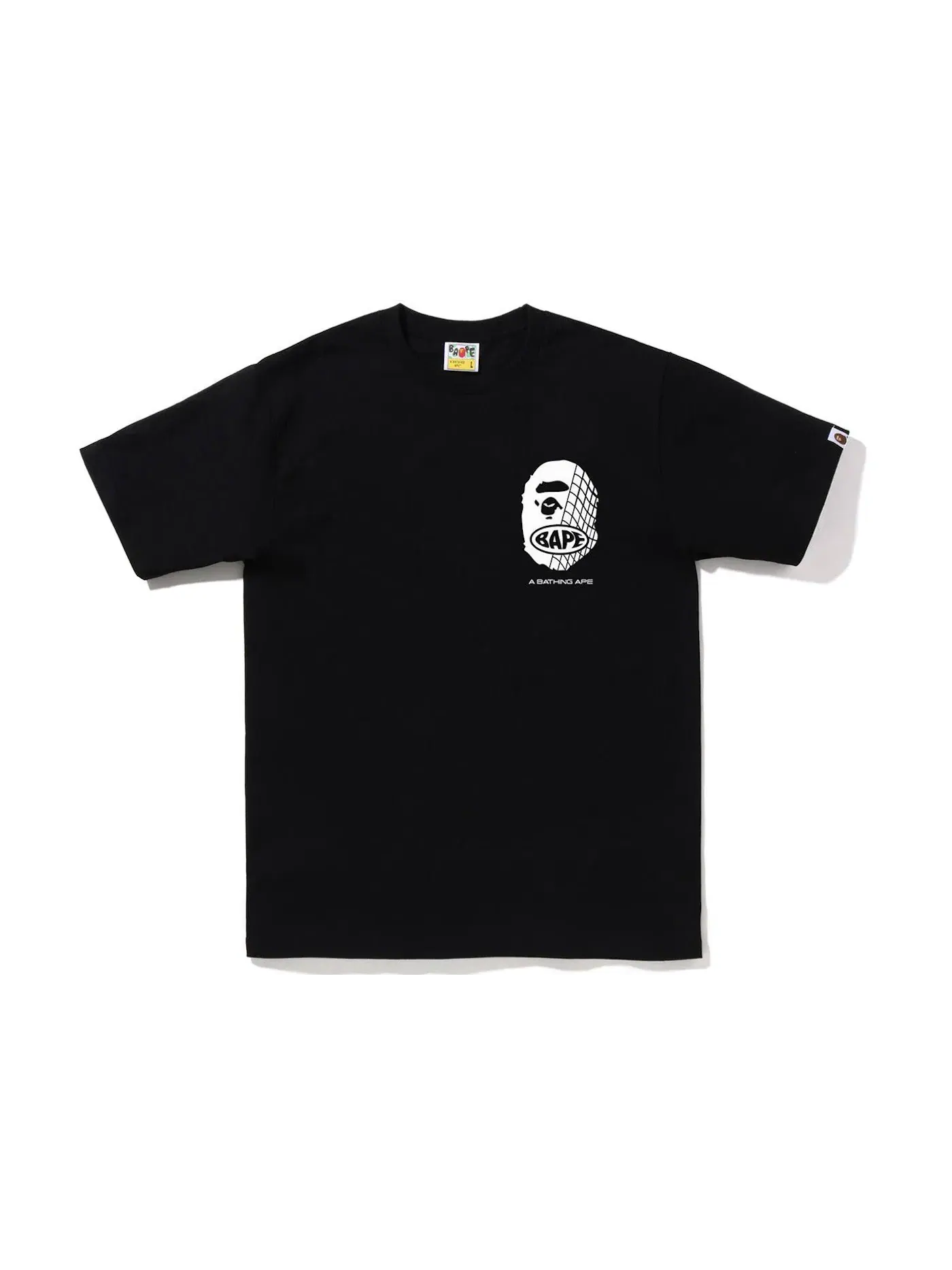 Мужская футболка с принтом BAPE Soccer #2 Tee BAPE — изображение 1 из 2, черный