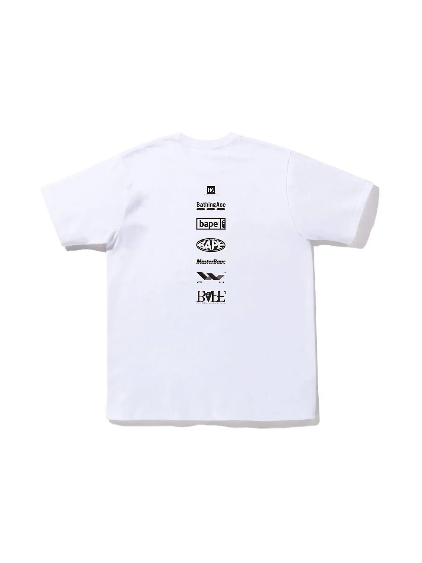 Мужская футболка с принтом BAPE Soccer #2 Tee BAPE — изображение 2 из 2, белый