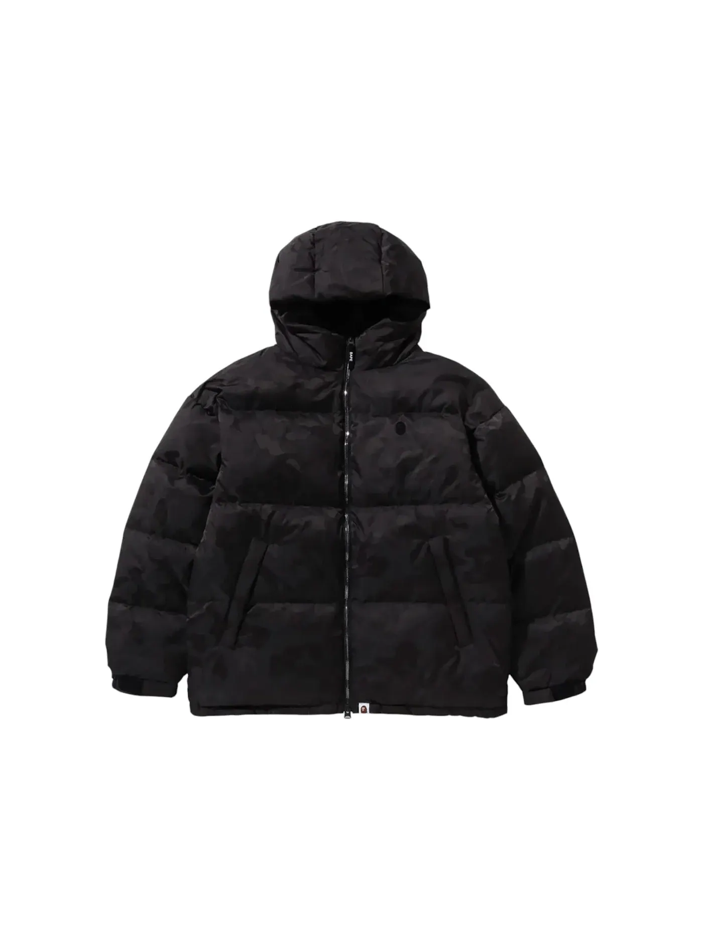 Мужская куртка с камуфляжным принтом BAPE — изображение 1 из 2, черный