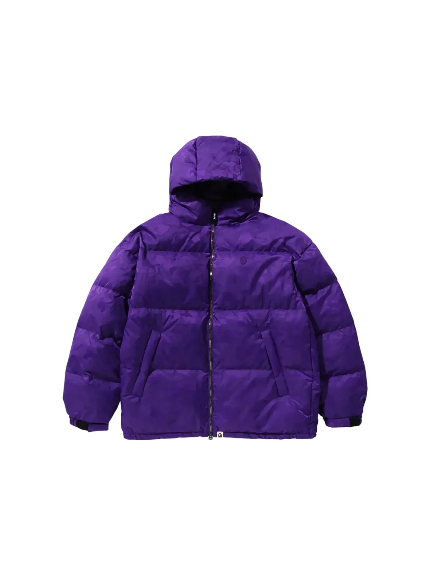 Мужская куртка с камуфляжным принтом BAPE — изображение 1 из 2, фиолетовый