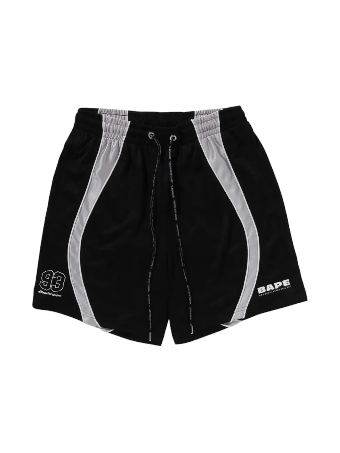 Мужские шорты свободного кроя с камуфляжным принтом BAPE — изображение 1 из 1, черный