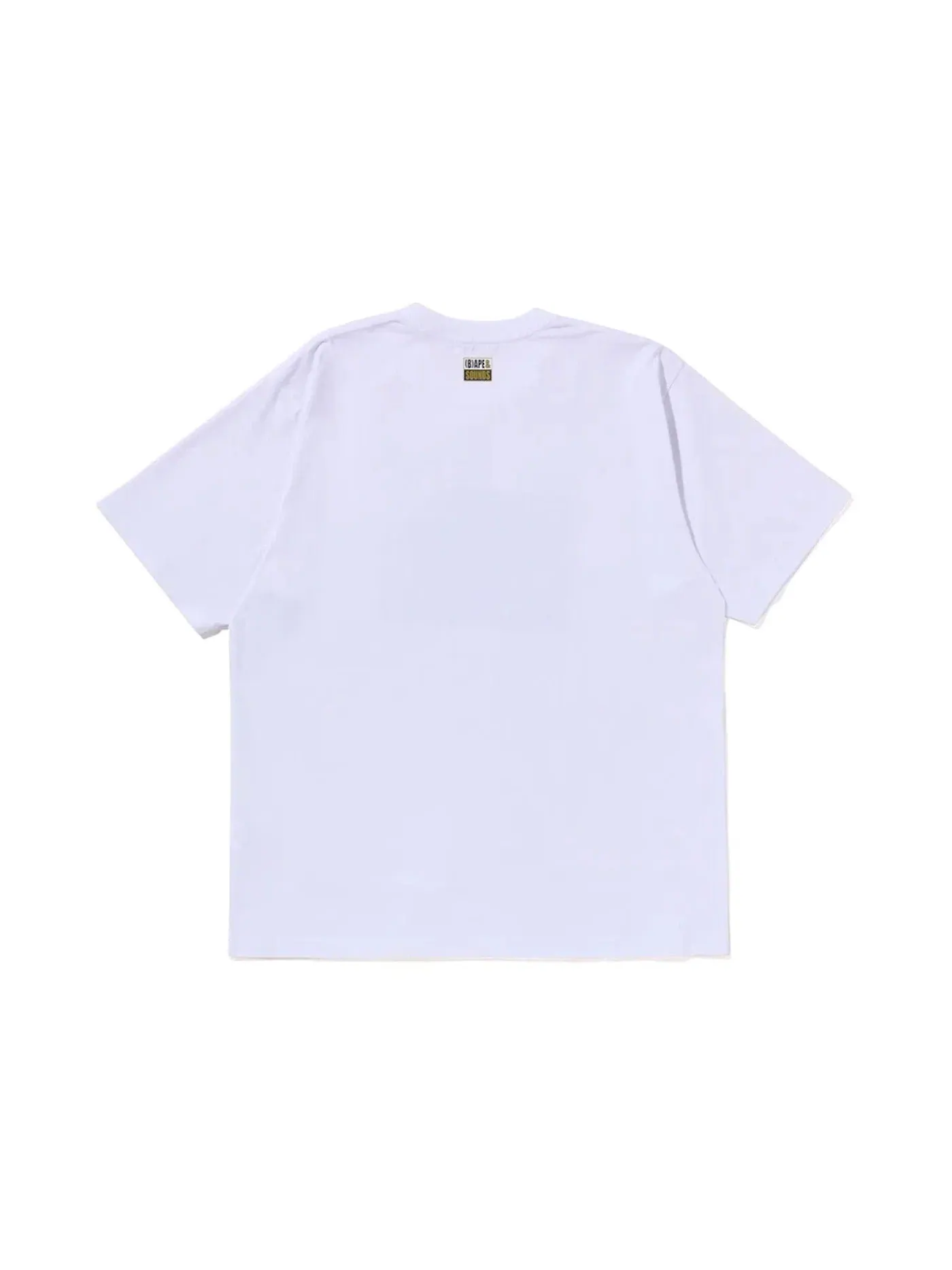 Мужская футболка с принтом BAPE Sounds Tee BAPE — изображение 2 из 2, белый