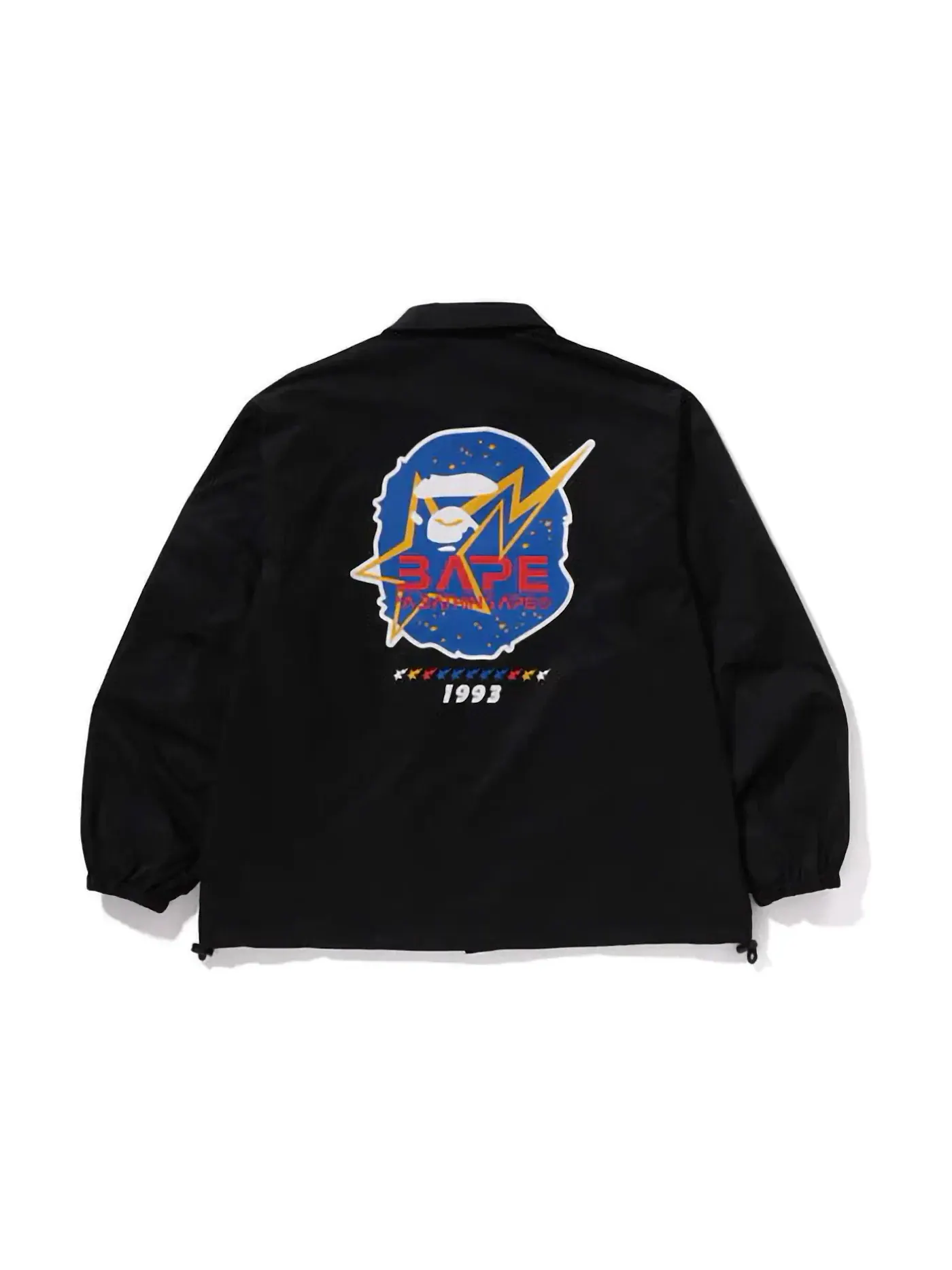 Мужская куртка свободного кроя Space Ape BAPE — изображение 2 из 2, черный