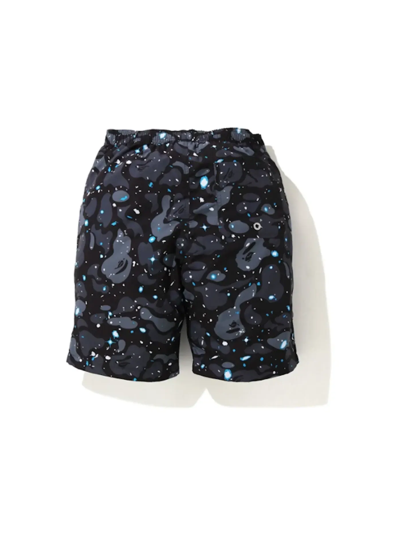 Мужские шорты с камуфляжным принтом Beach Shorts BAPE — изображение 1 из 1, черный