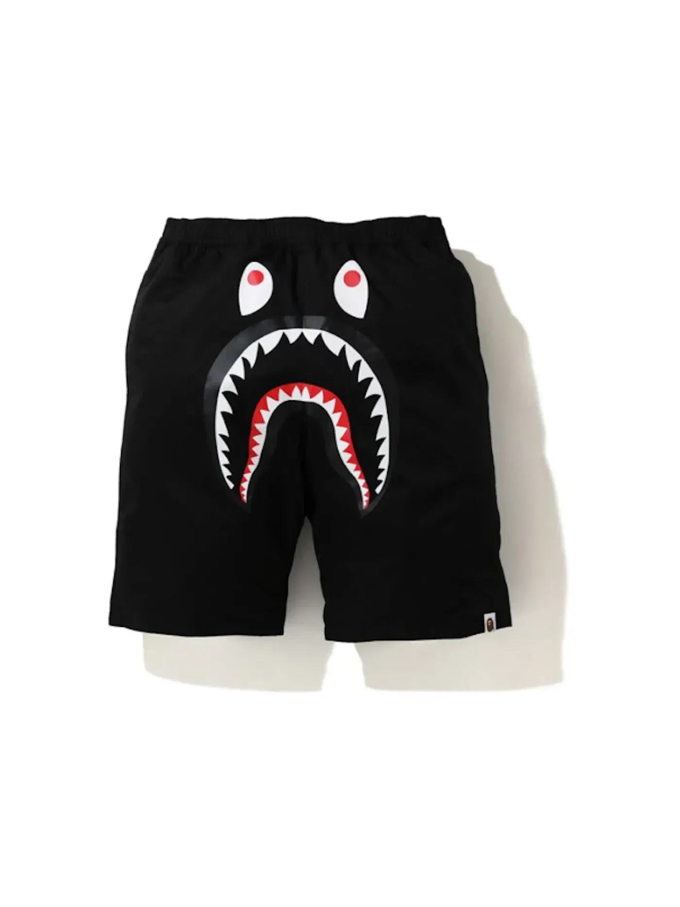 Мужские шорты с камуфляжным принтом Reversible Shorts BAPE — изображение 1 из 1, черный