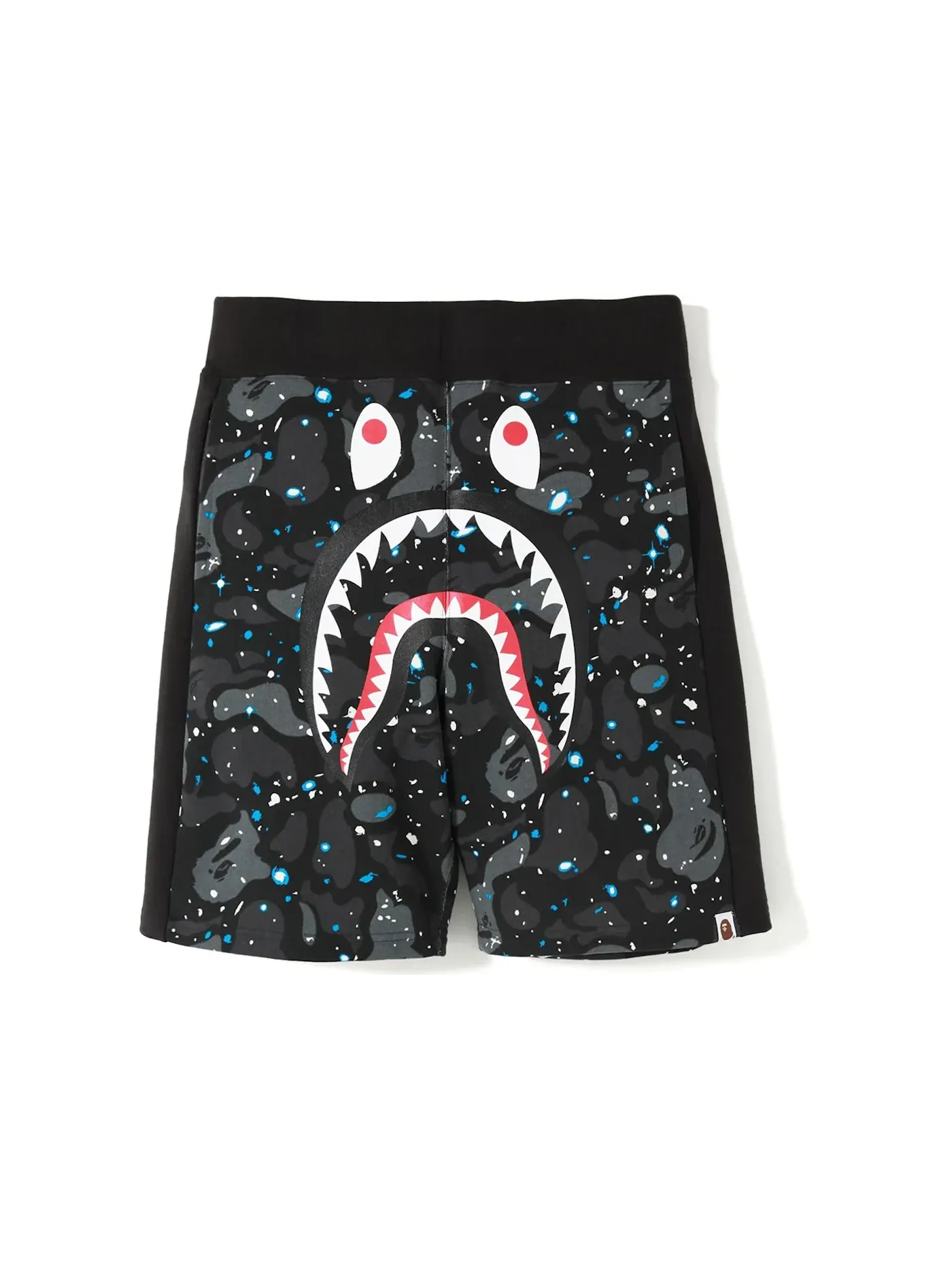 Мужские шорты с камуфляжным принтом BAPE Space Camo Shark — изображение 1 из 3, черный