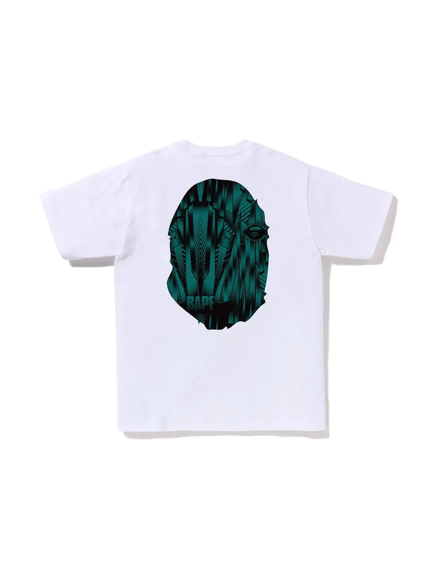 Мужская футболка BAPE — изображение 2 из 2, белый синий
