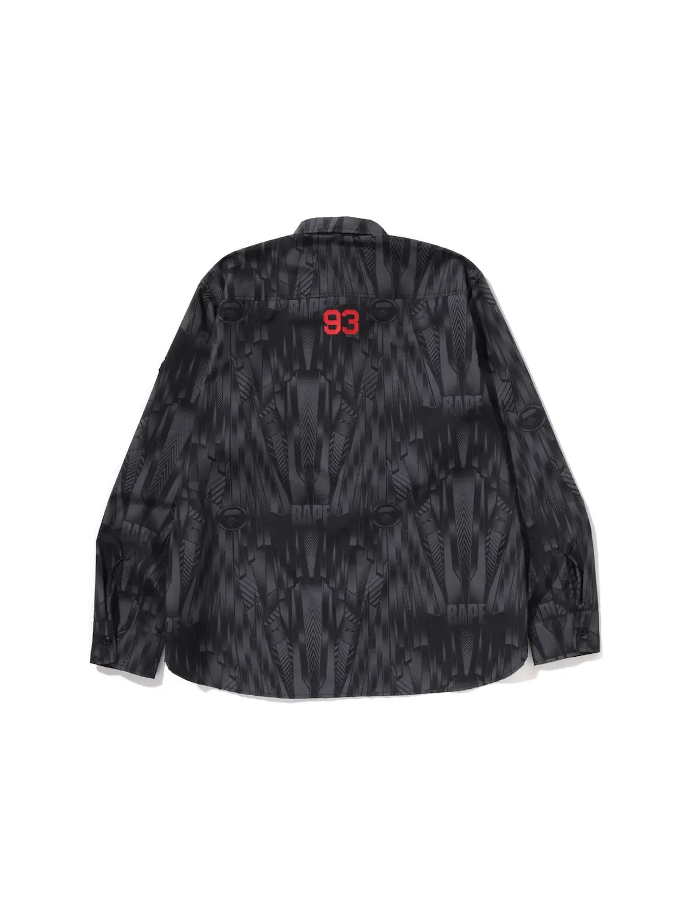 Мужская рубашка свободного кроя Speed Racer BAPE — изображение 2 из 2, черный