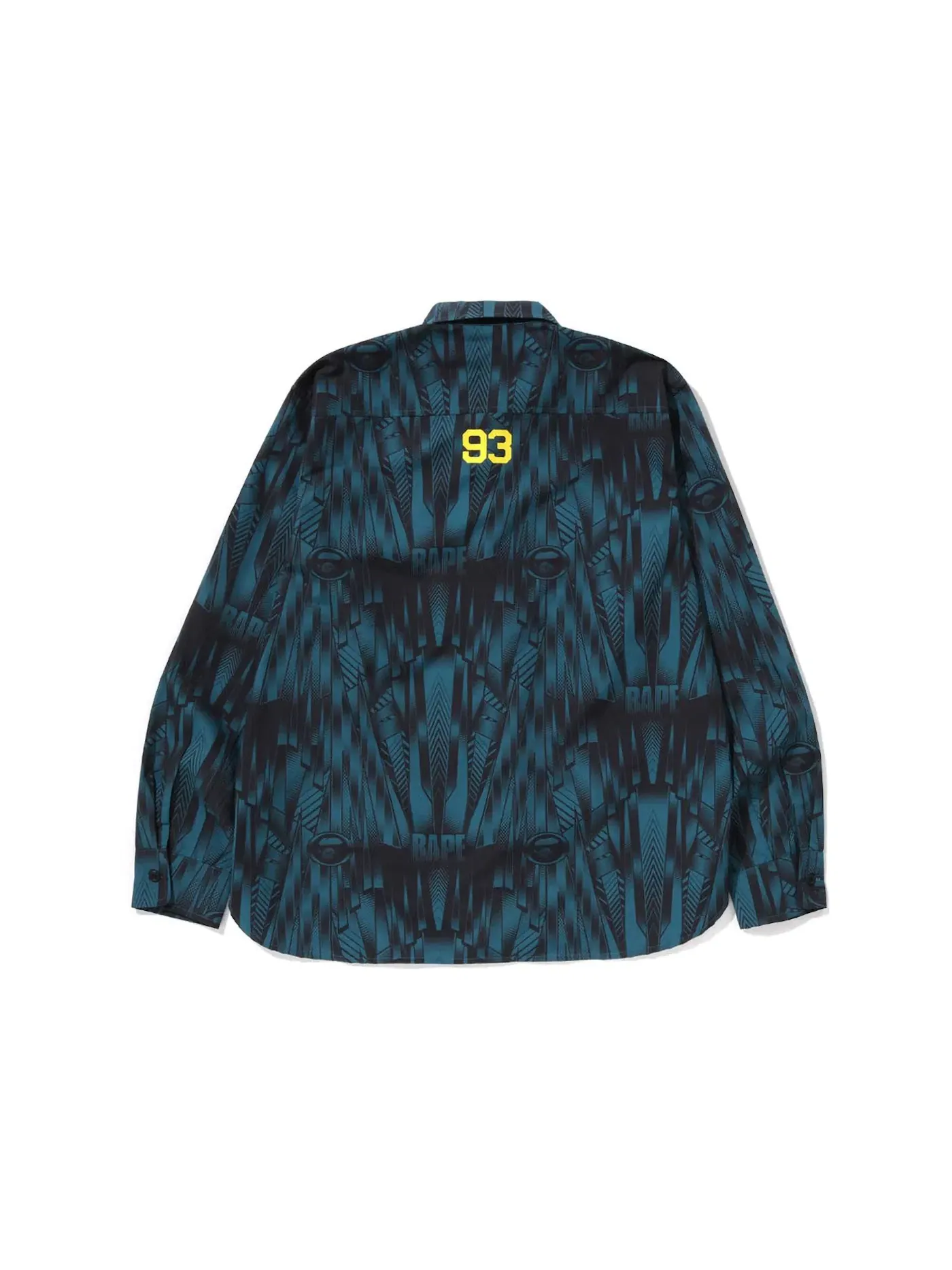Мужская рубашка свободного кроя Speed Racer BAPE — изображение 2 из 2, синий