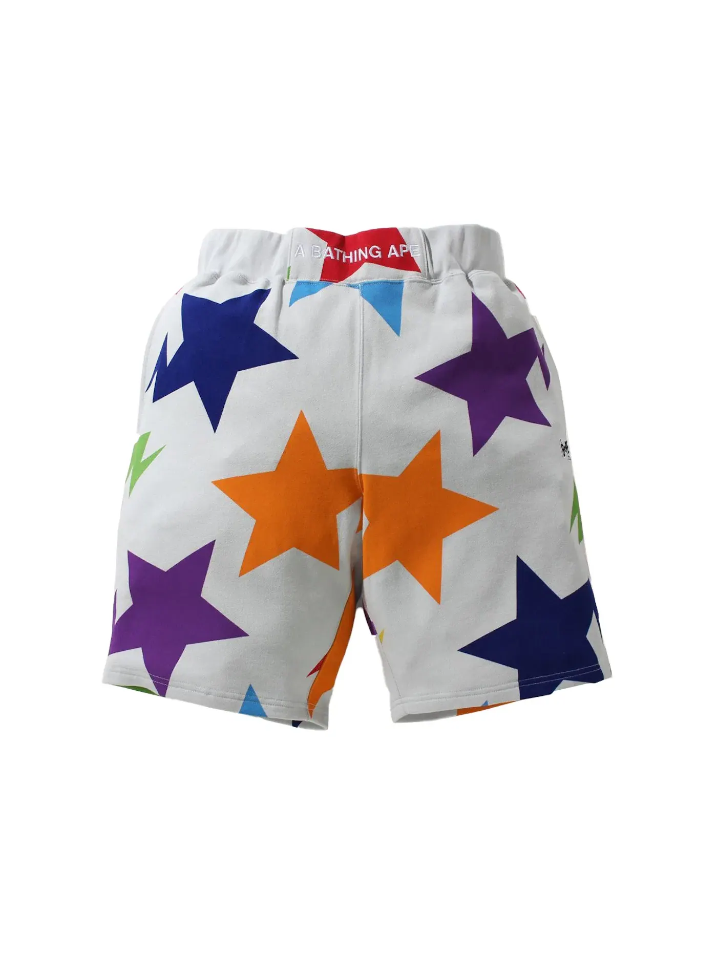 Мужские шорты с принтом BAPE Sta Pattern Wide Fit Sweat Shorts BAPE — изображение 1 из 2, мульти