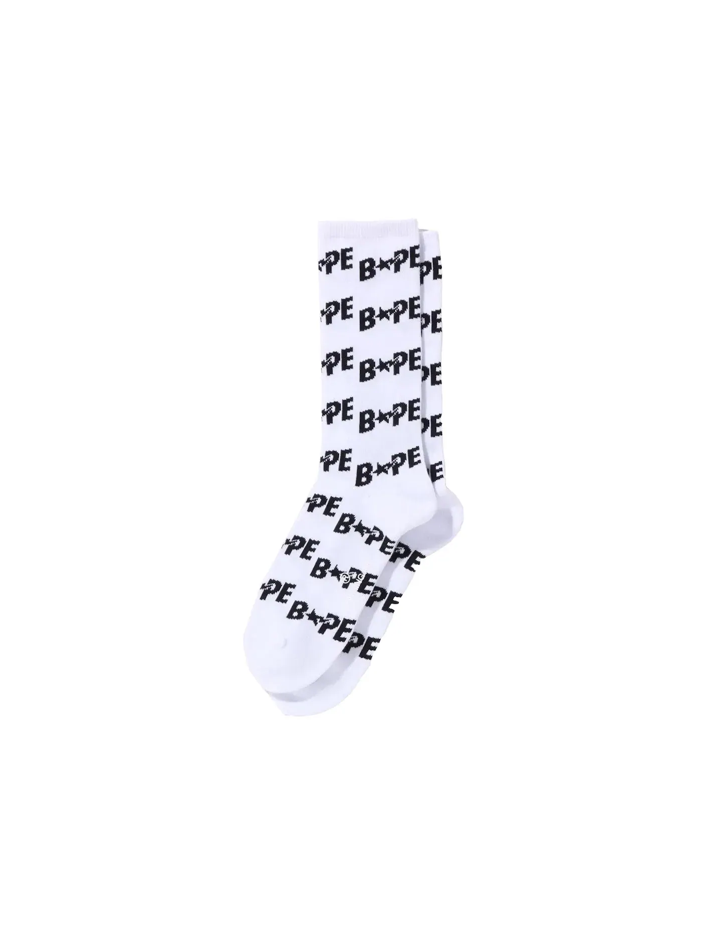 Мужские носки BAPE Sta Socks — изображение 1 из 1, белый