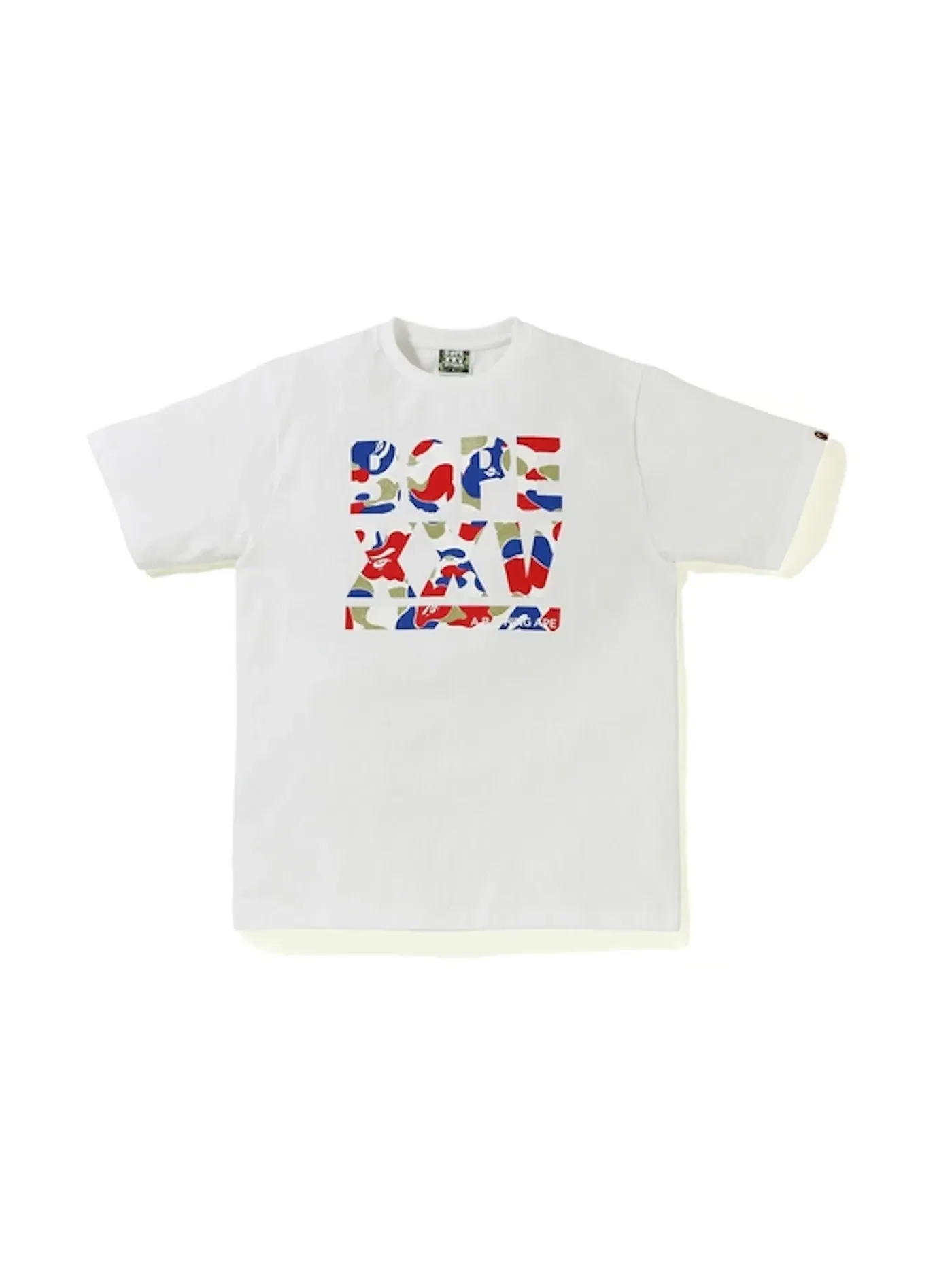 Мужская футболка с принтом BAPE Store Bangkok XXV Tee BAPE — изображение 1 из 1, белый