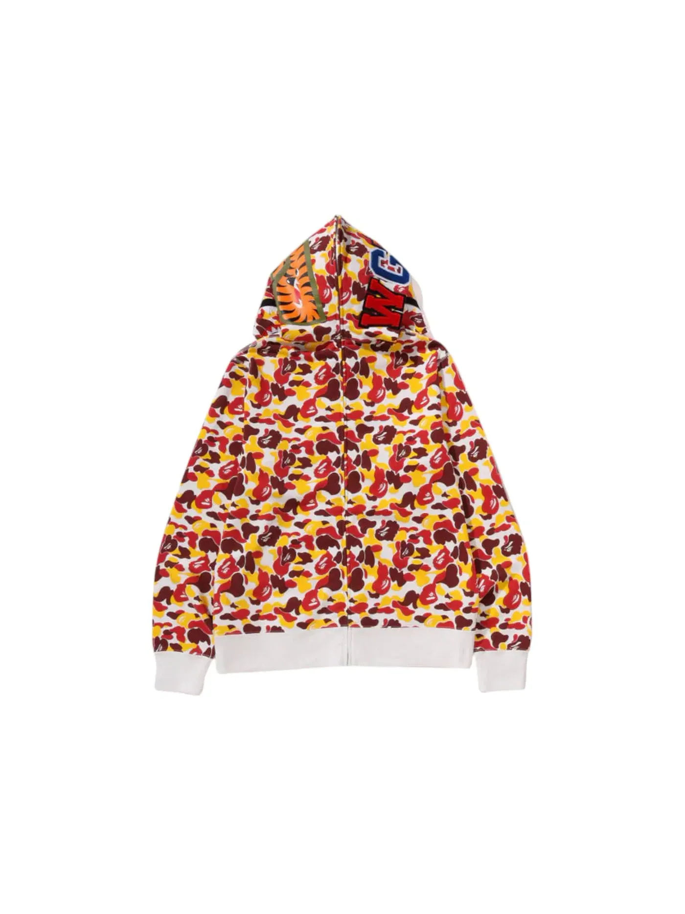 Мужская худи на молнии BAPE Store Beijing Separate Shark Full Zip Hoodie BAPE — изображение 3 из 3, мульти