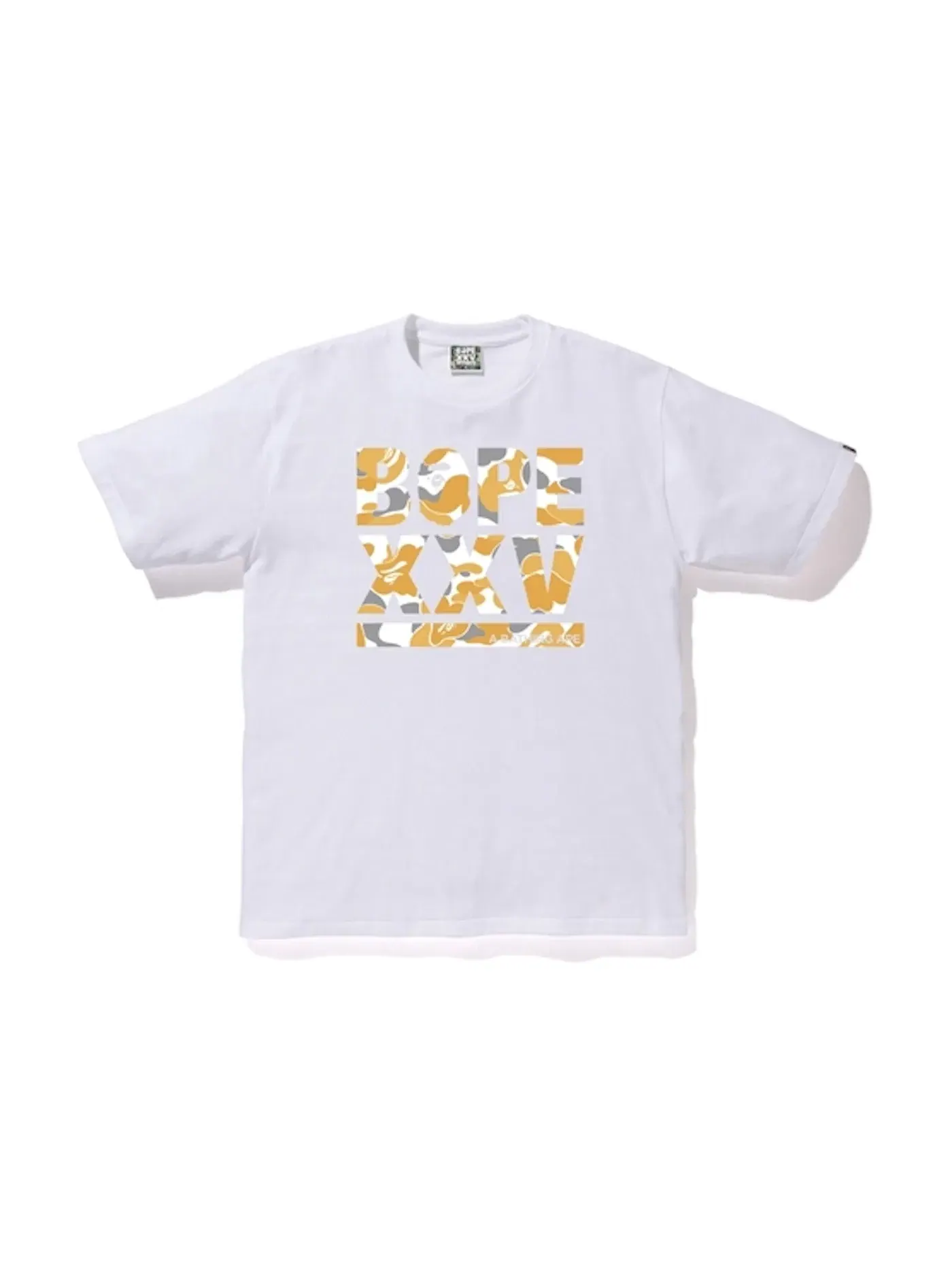 Мужская футболка с коротким рукавом Tee BAPE — изображение 1 из 1, белый