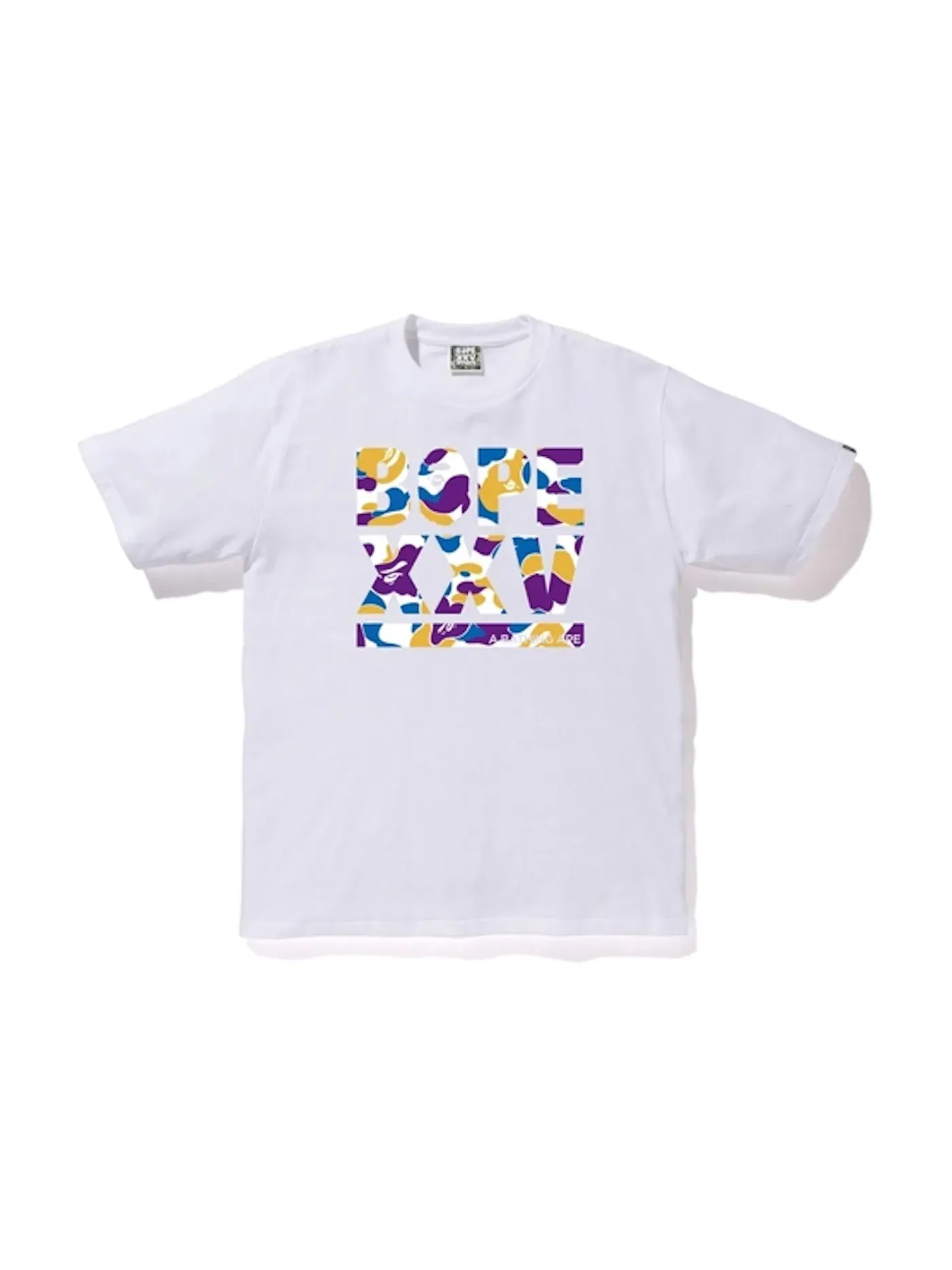 Мужская футболка с принтом BAPE Store Los Angeles XXV Tee BAPE