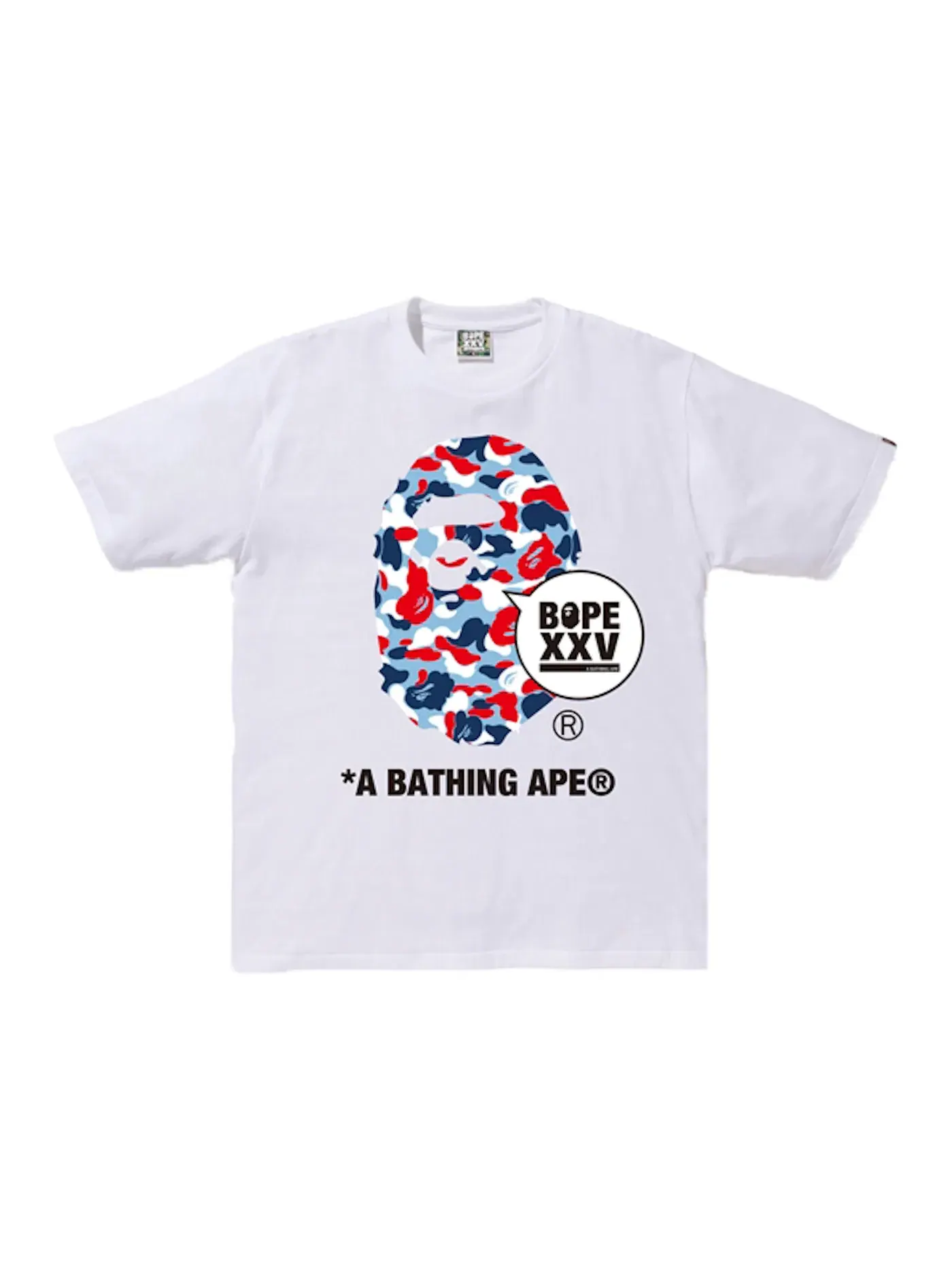 Мужская футболка с принтом BAPE Tee