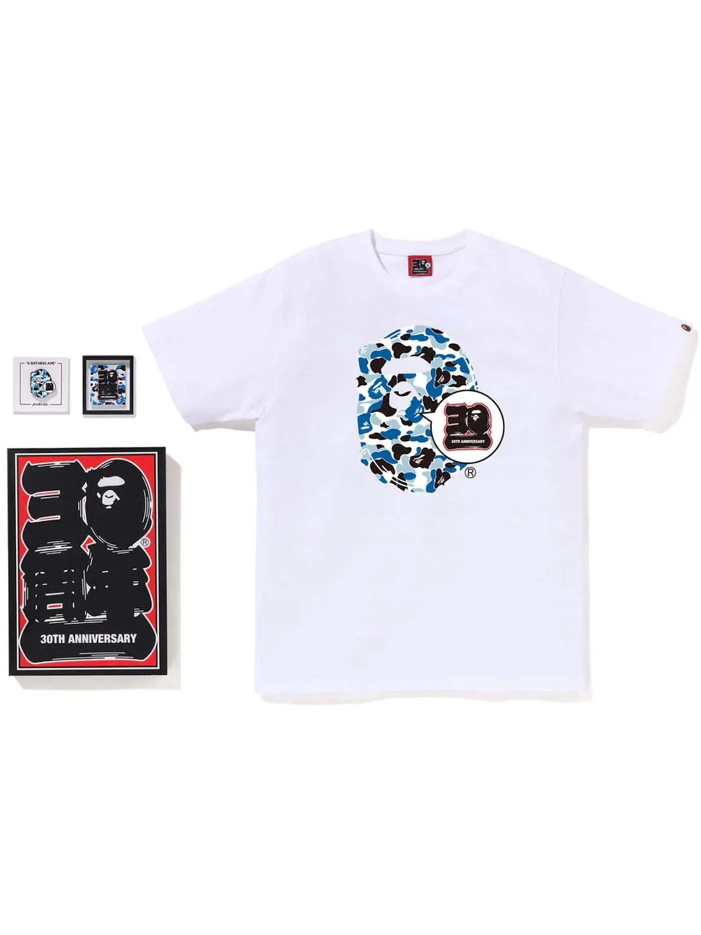 Мужской футболка-сет с принтом Tee Set BAPE